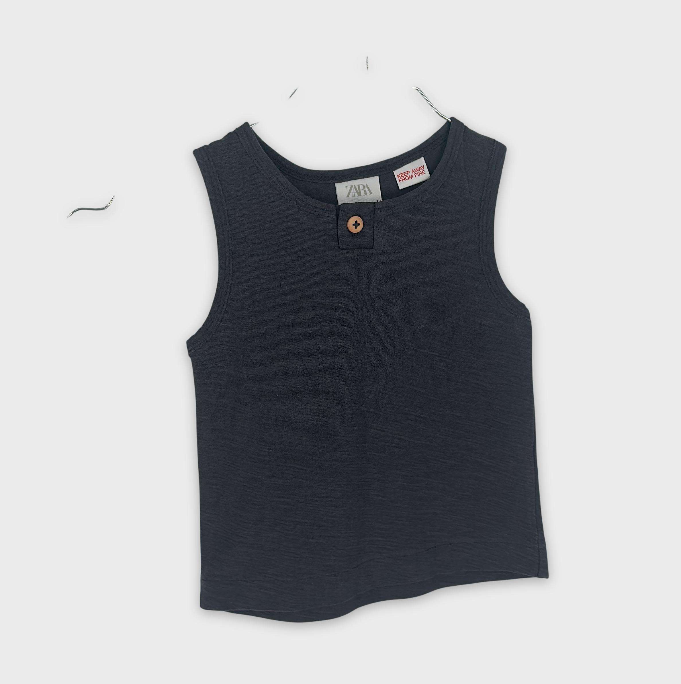 0-T-shirt manches courtes Zara Baby 9-12 Mois