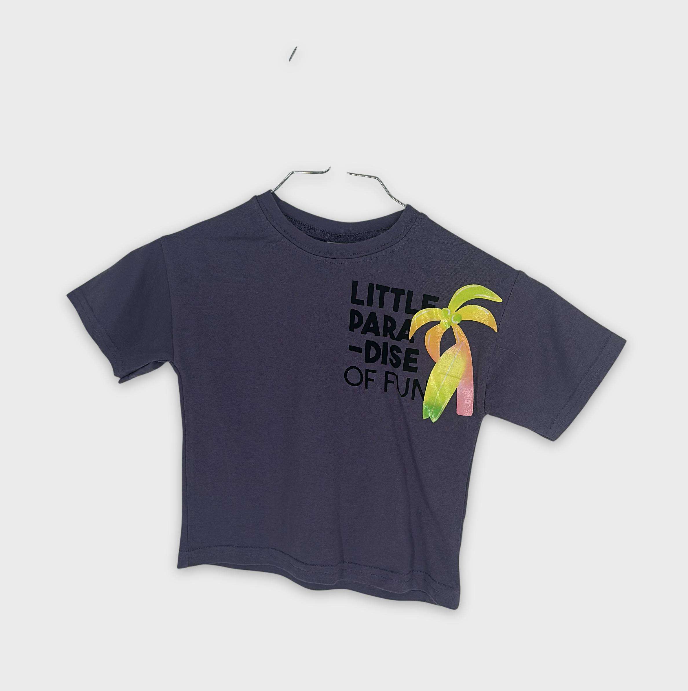 0-T-shirt manches courtes Zara Baby 9-12 Mois