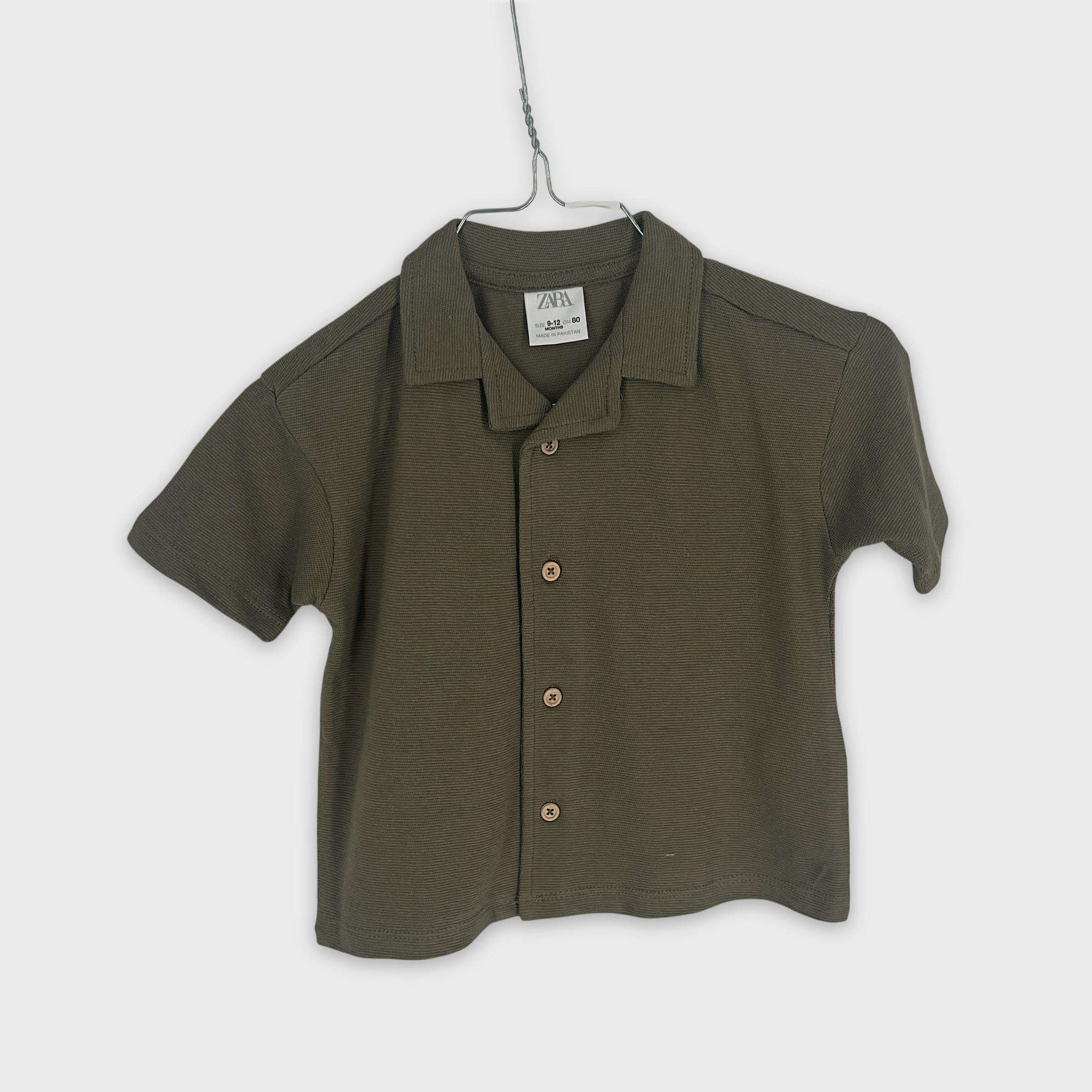 0-Chemise/blouse Zara Baby 9-12 Mois