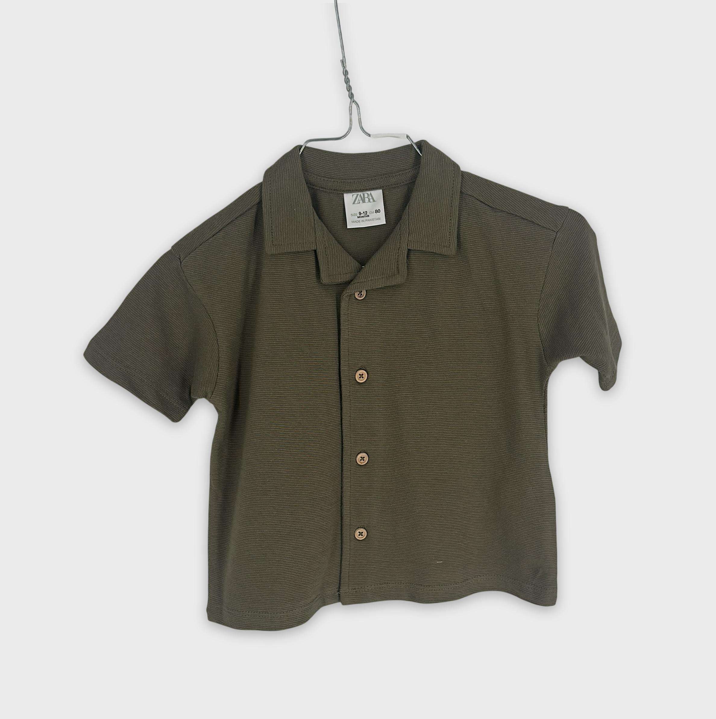 0-Chemise/blouse Zara Baby 9-12 Mois