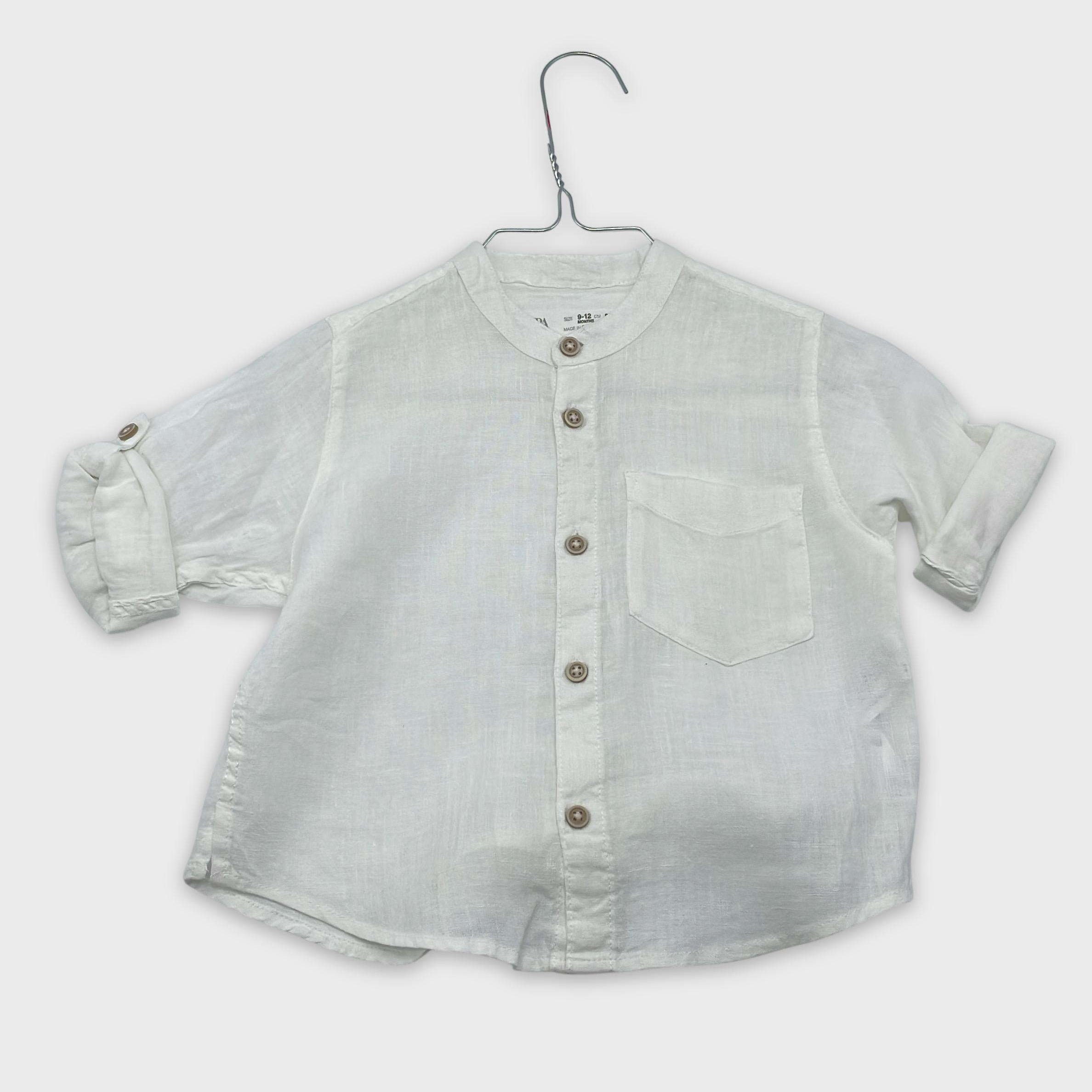 0-Chemise/blouse Zara Baby 9-12 Mois