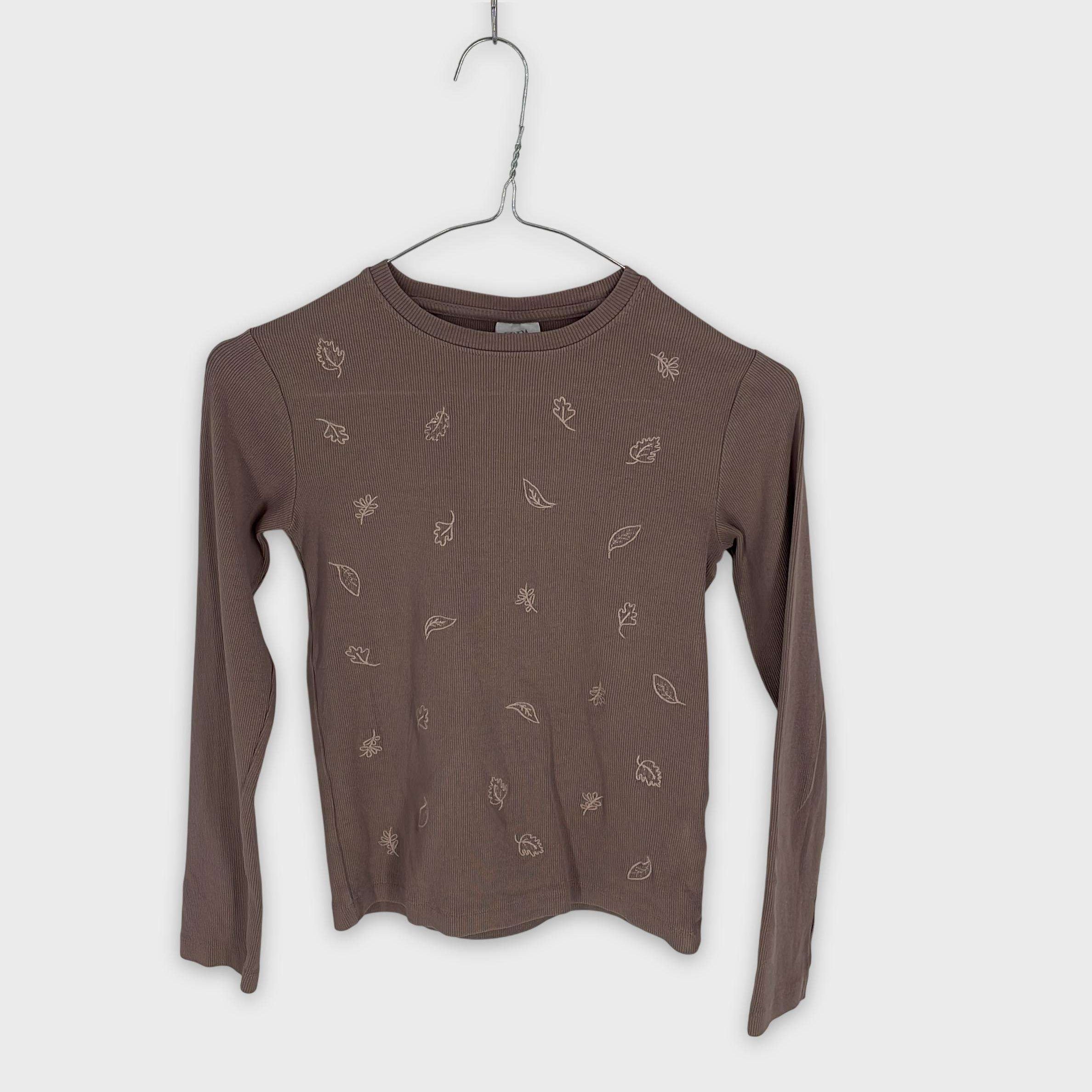0-T-shirt manches longues Zara Kids 11-12 Ans