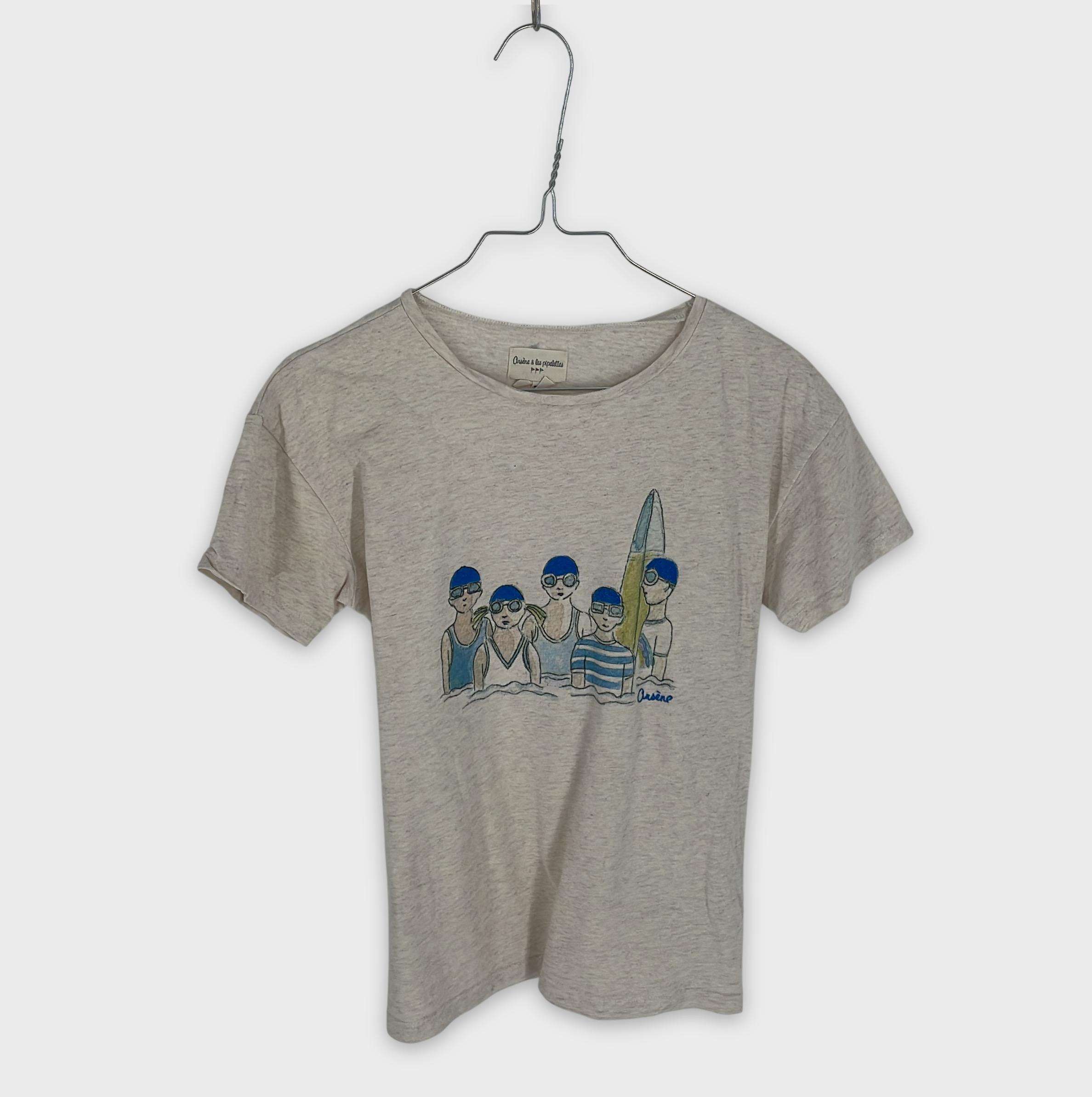 0-T-shirt manches courtes Arsène & Les Pipelettes 10 ans