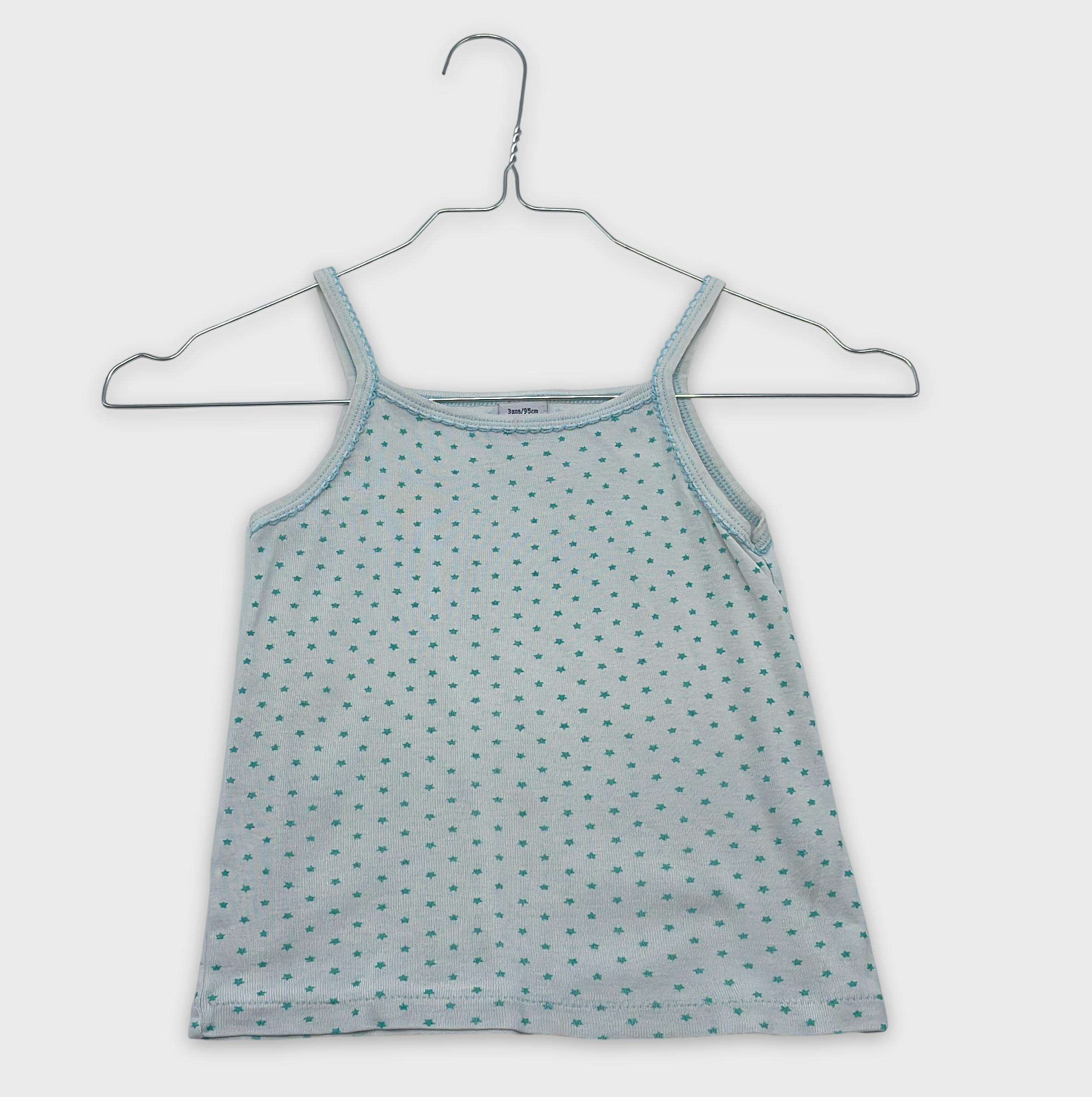 0-T-shirt manches courtes Petit Bateau 3 ans