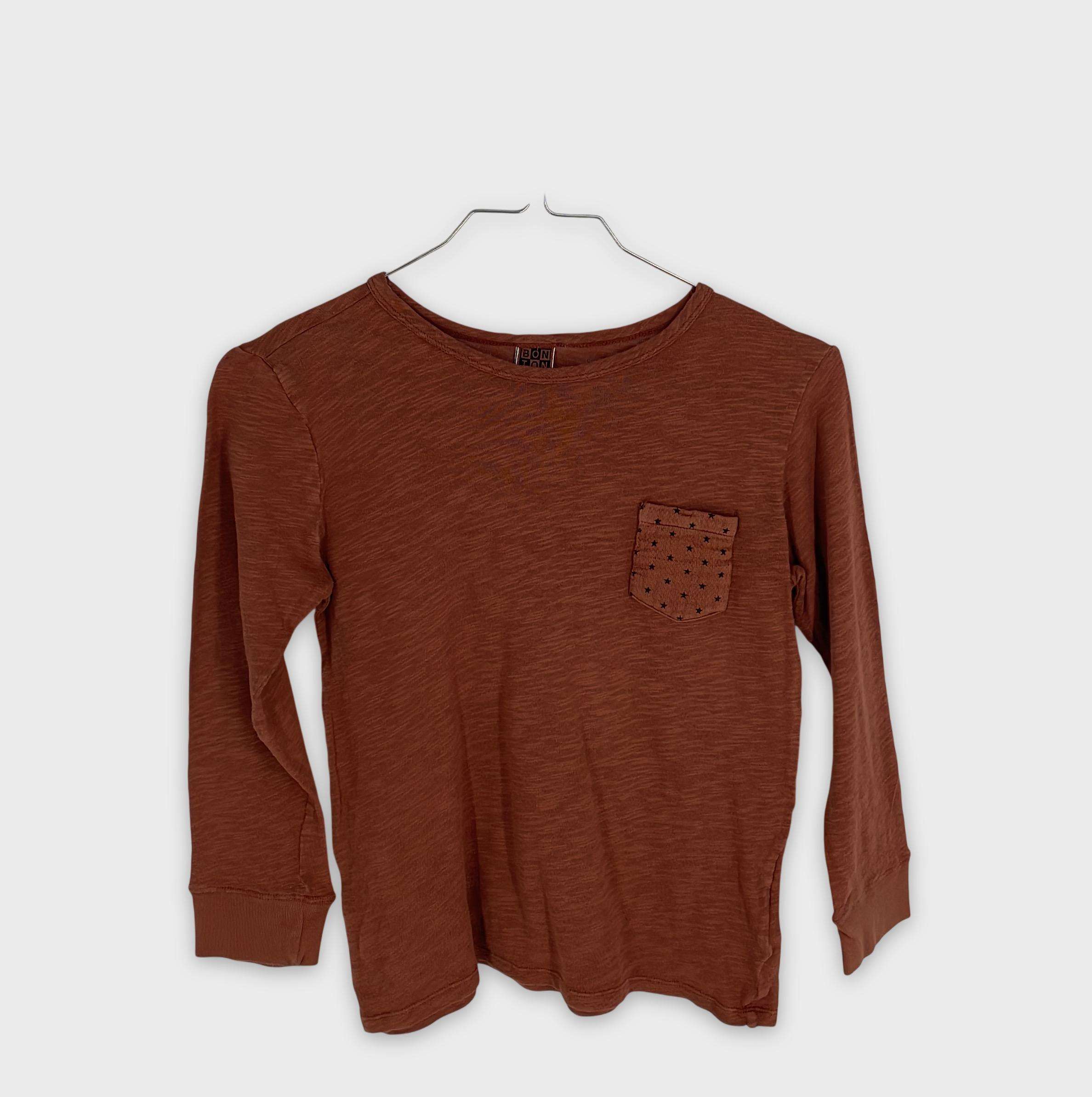 0-T-shirt manches longues Bonton 8 ans