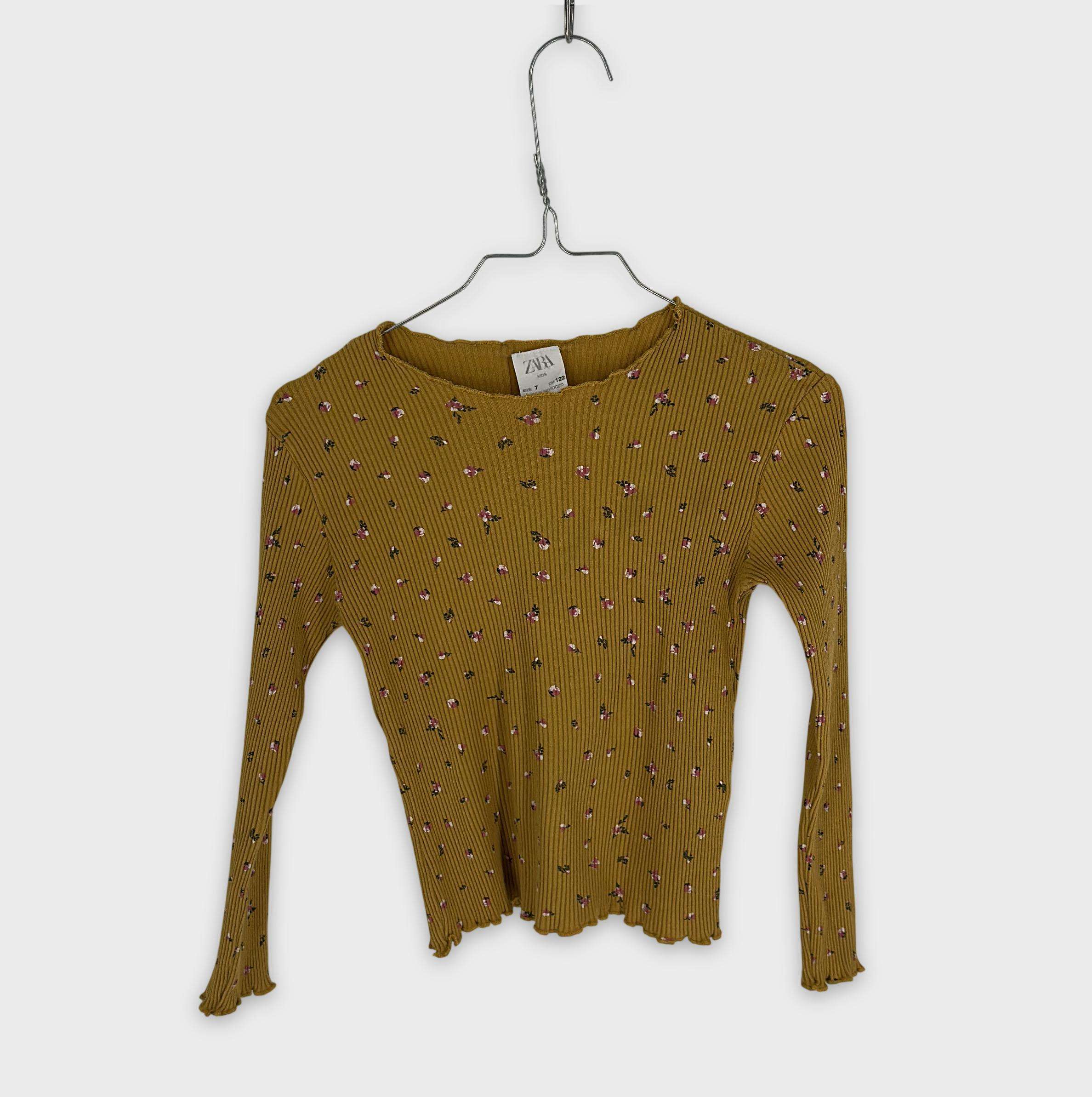 0-T-shirt manches longues Zara Kids 7 ans