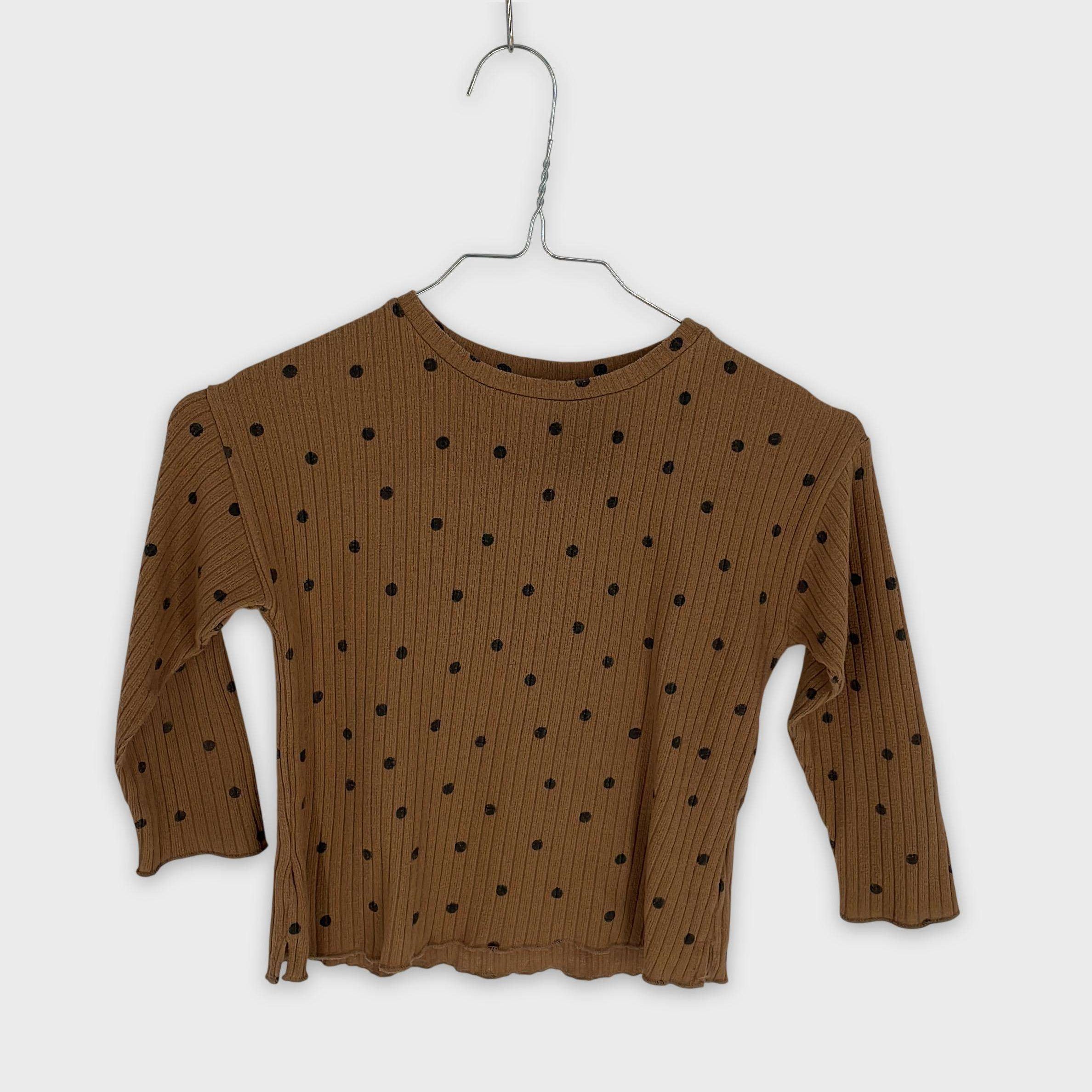 0-T-shirt manches longues Zara Kids 4-5 Ans