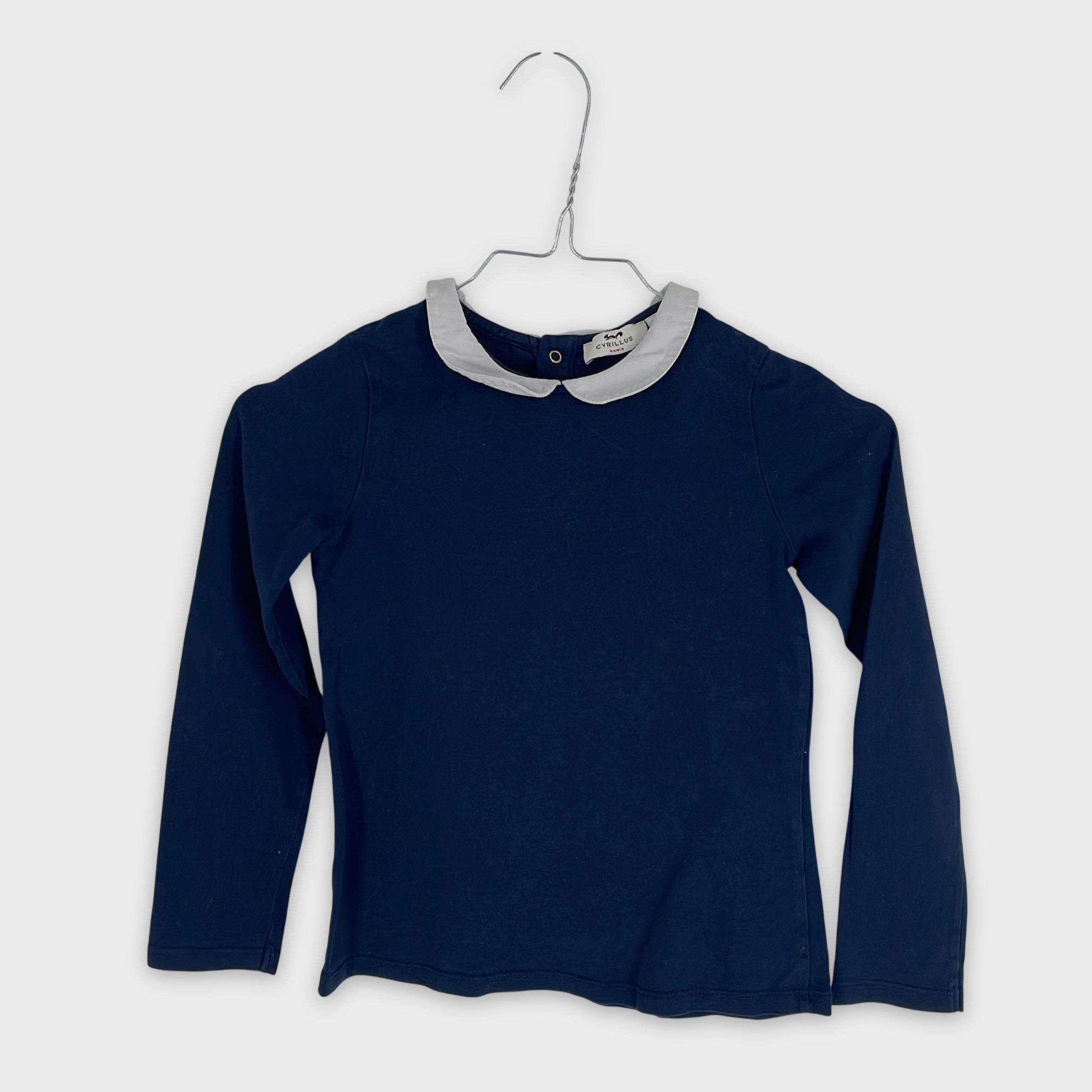 0-T-shirt manches longues Cyrillus 8 ans