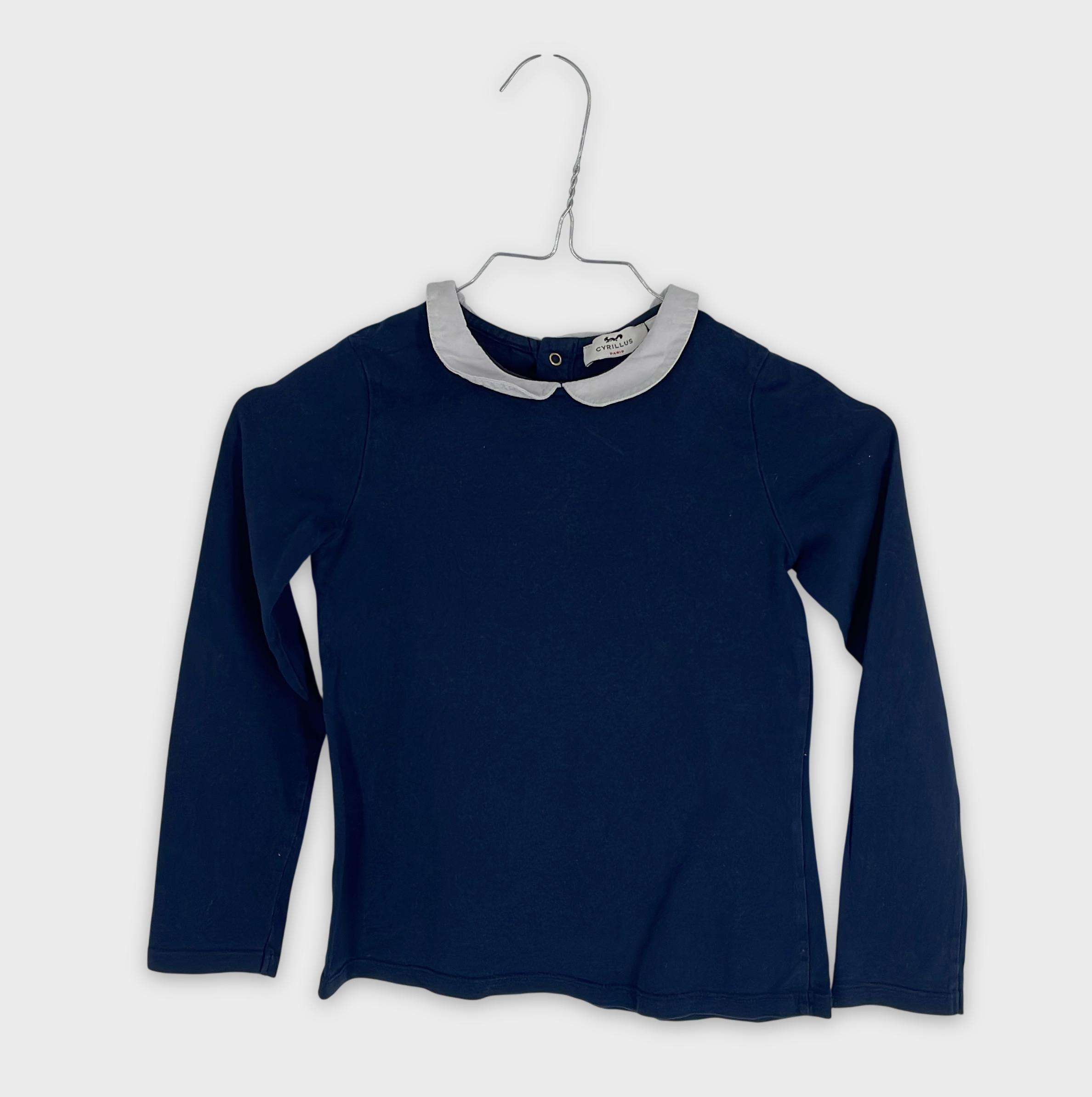0-T-shirt manches longues Cyrillus 8 ans