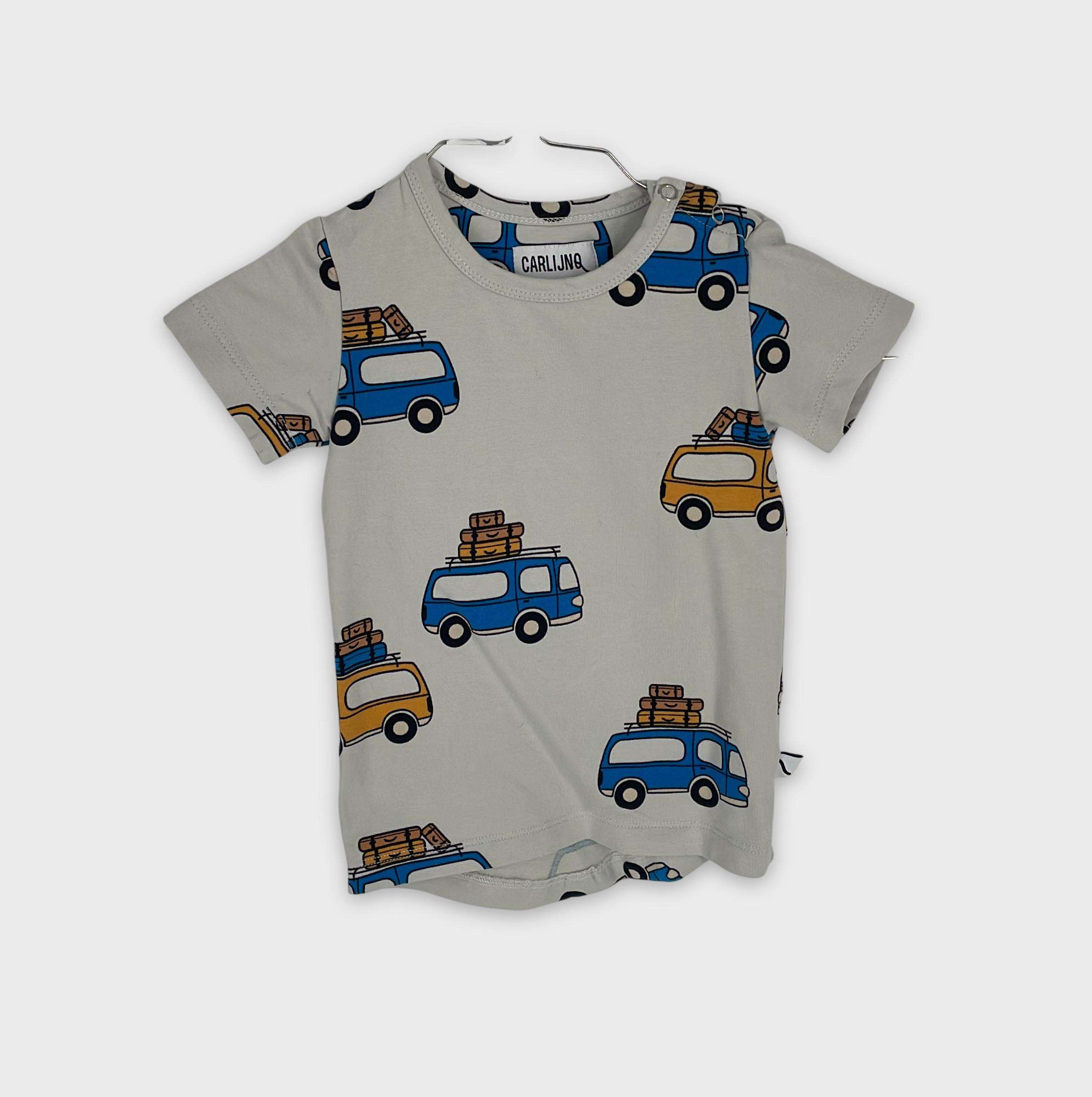 0-T-shirt manches courtes Carlijnq 3-6 Mois