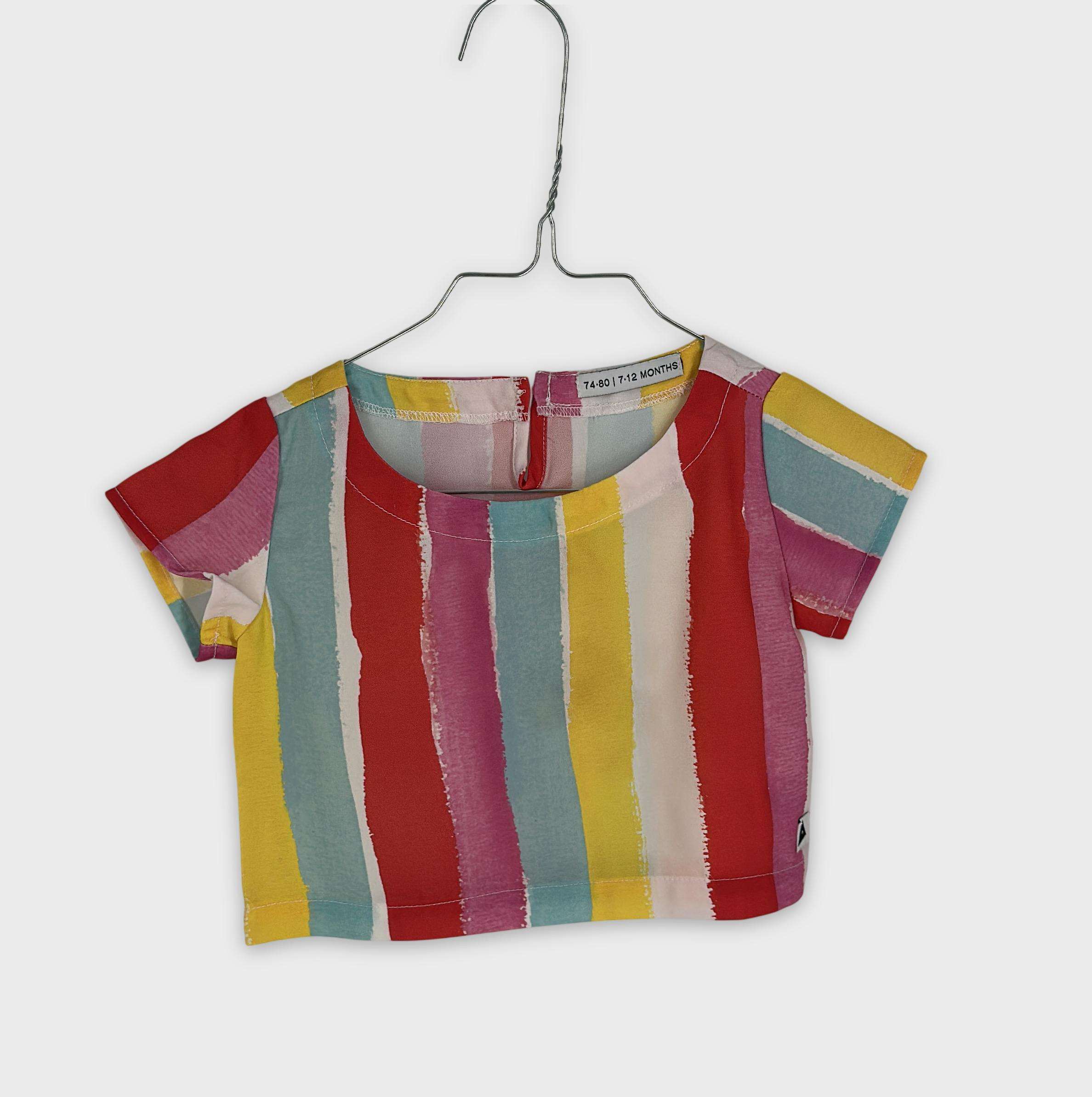 0-T-shirt manches courtes Ammehoela 9-12 Mois