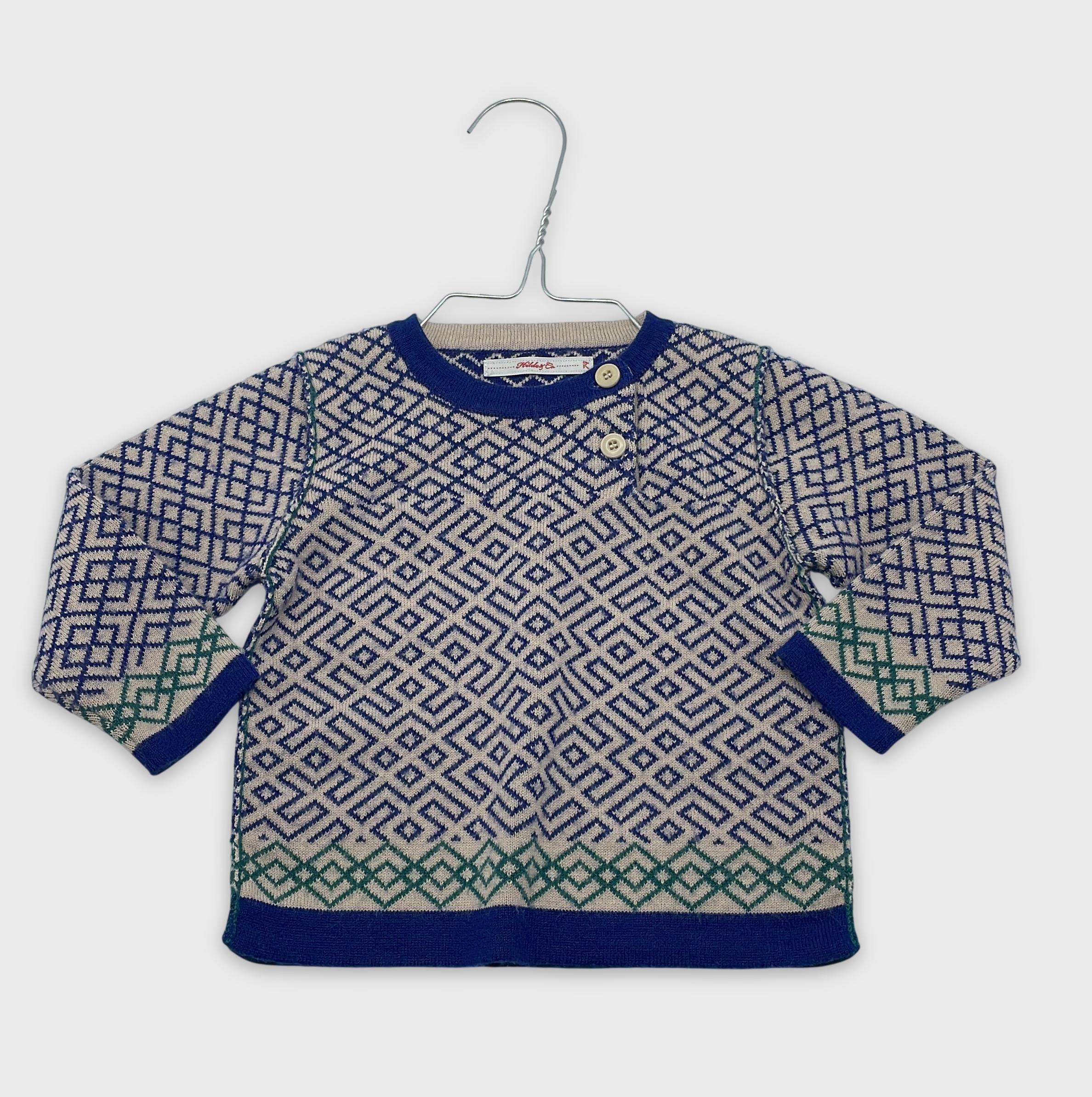 0-Pull Hildes & Co 9 mois