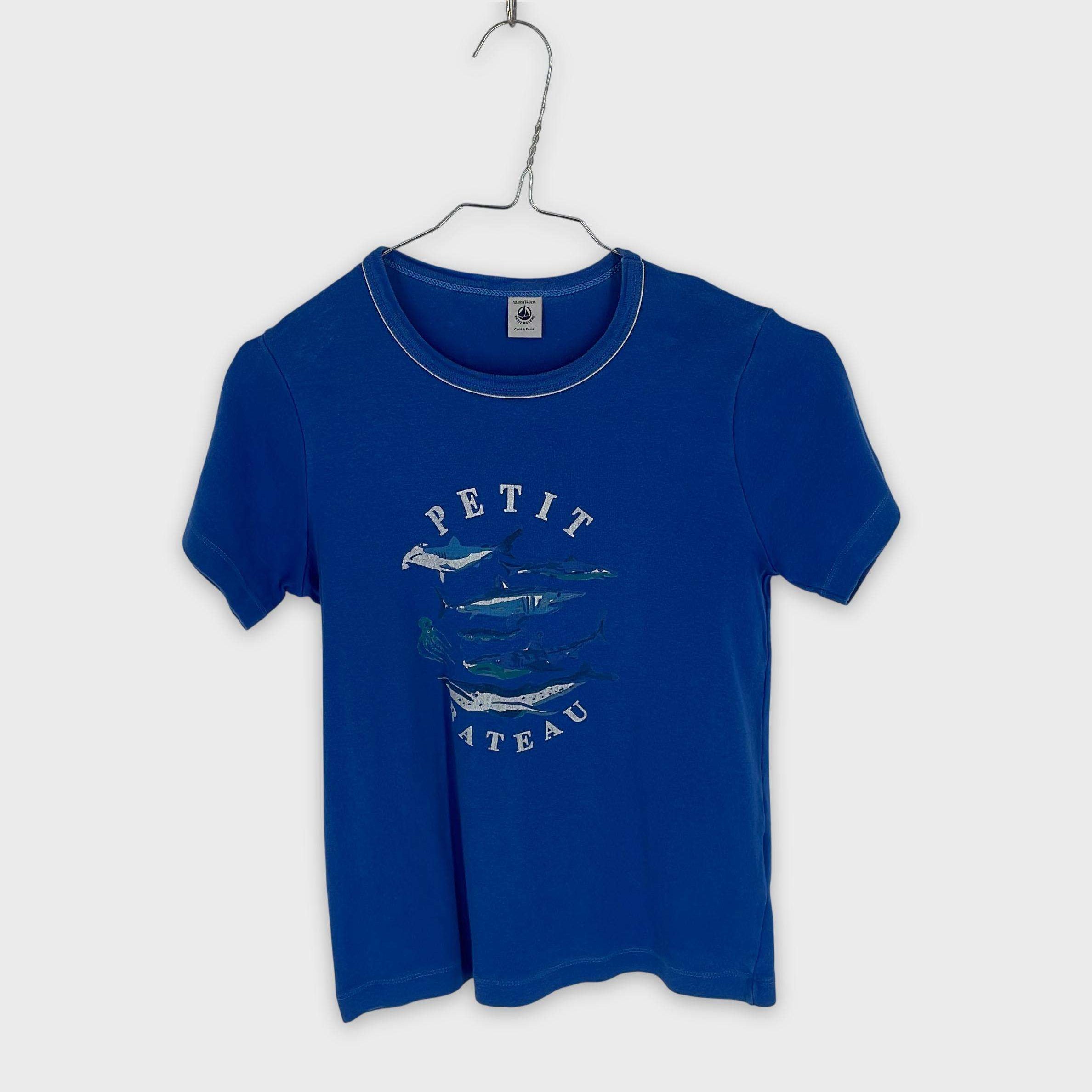 0-T-shirt manches courtes Petit Bateau 10 ans