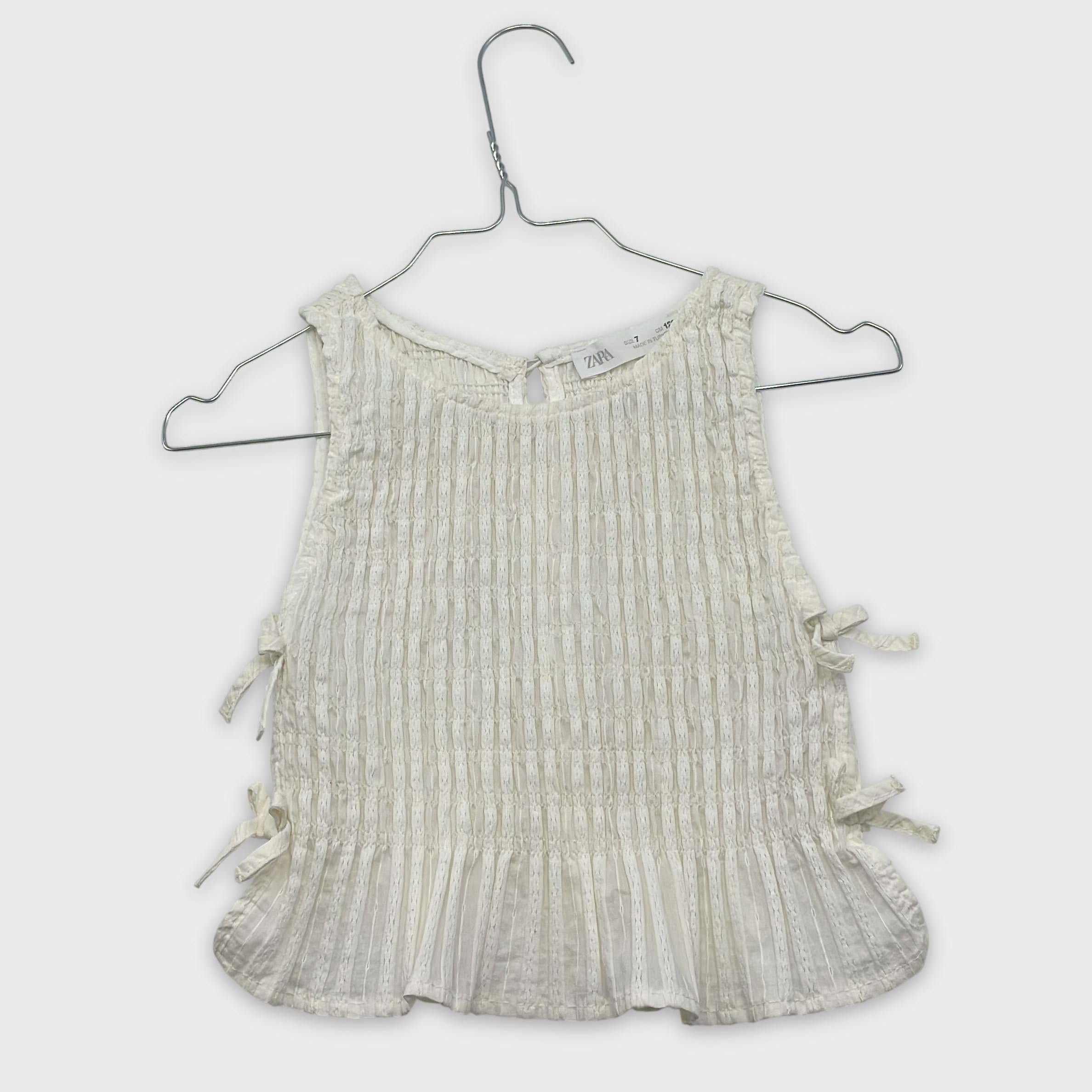 0-Chemise/blouse Zara Kids 7 ans
