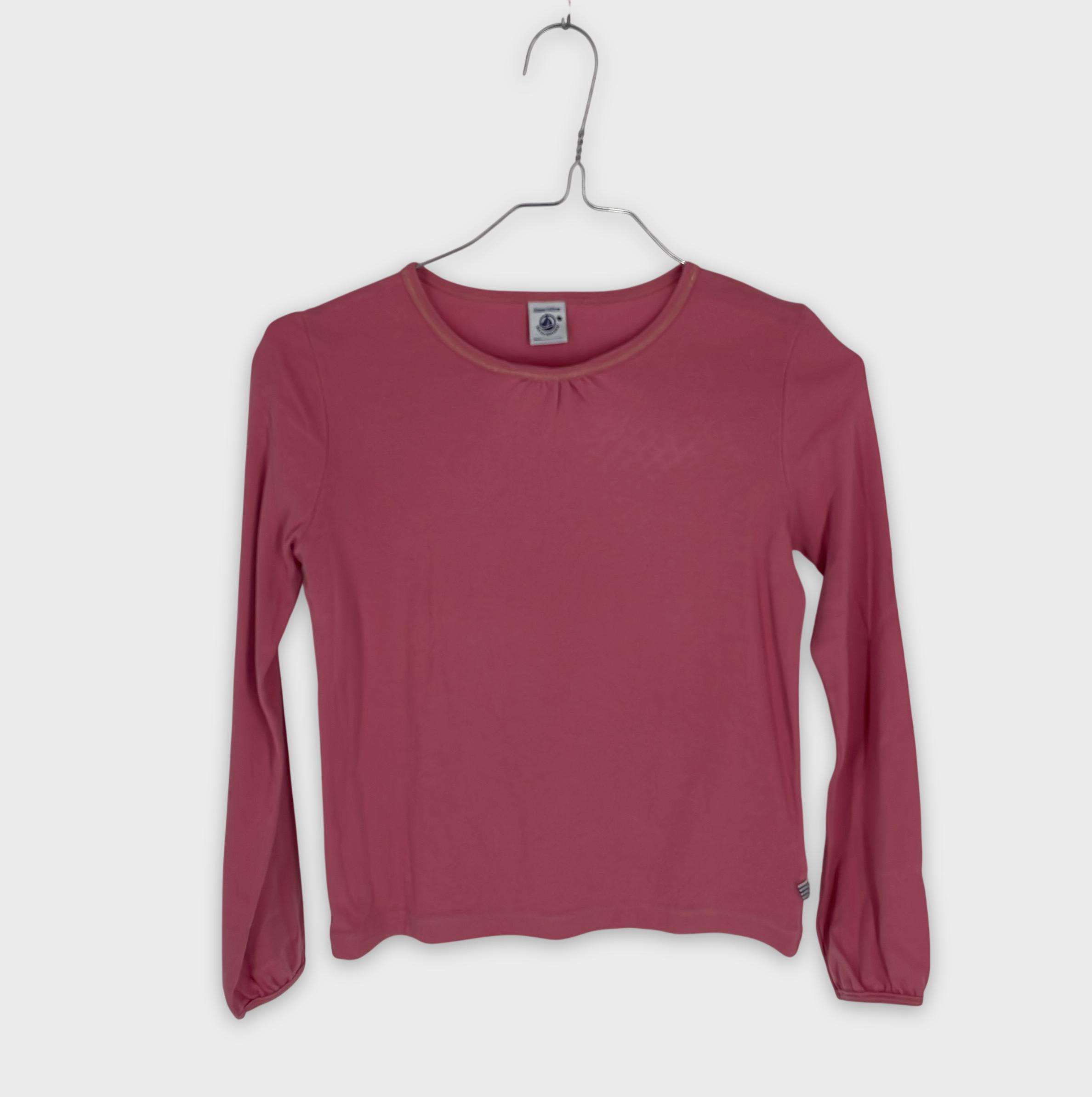 0-T-shirt manches longues Petit Bateau 10 ans
