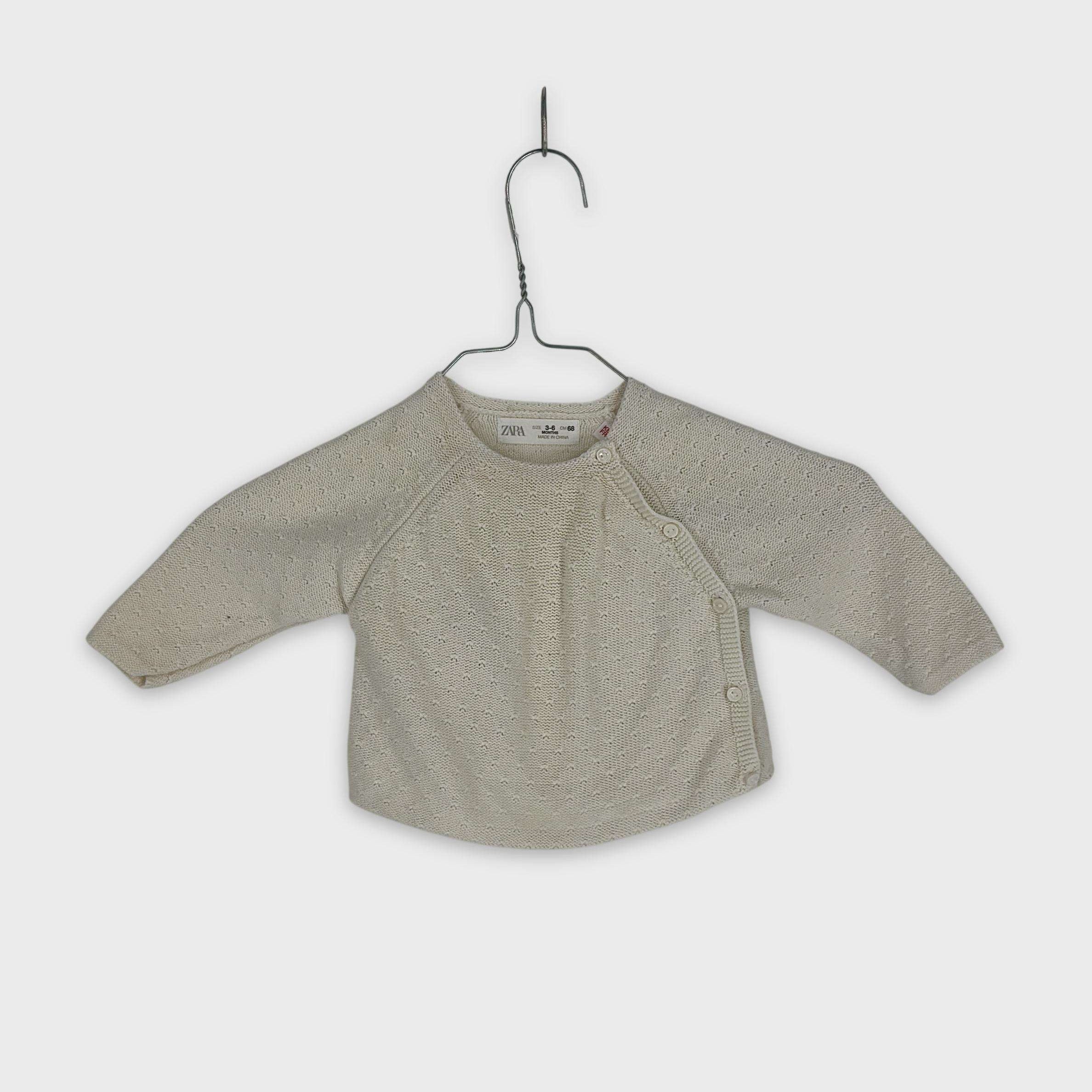 0-Gilet Zara Baby 3-6 Mois