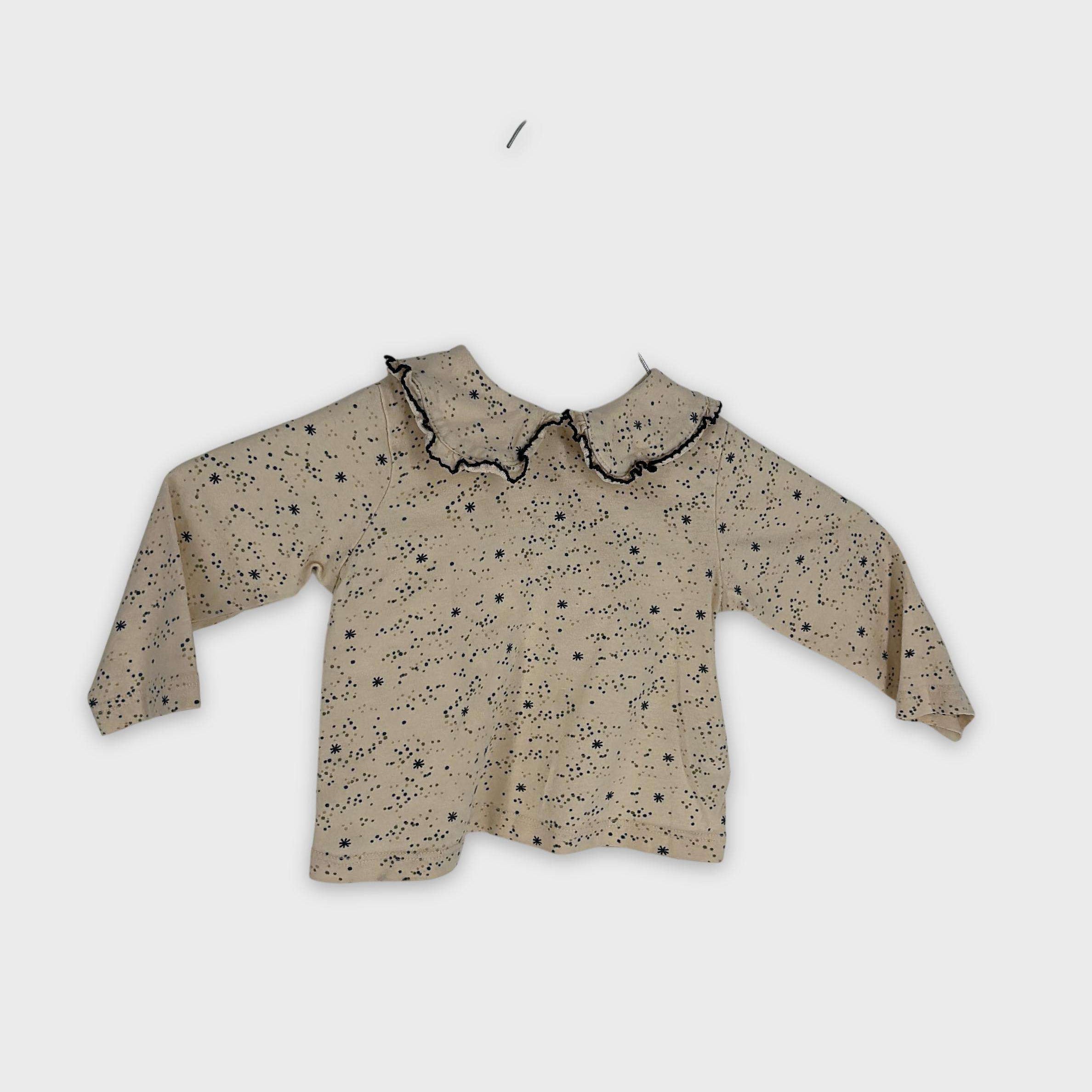 0-T-shirt manches longues Bout'Chou 9 mois