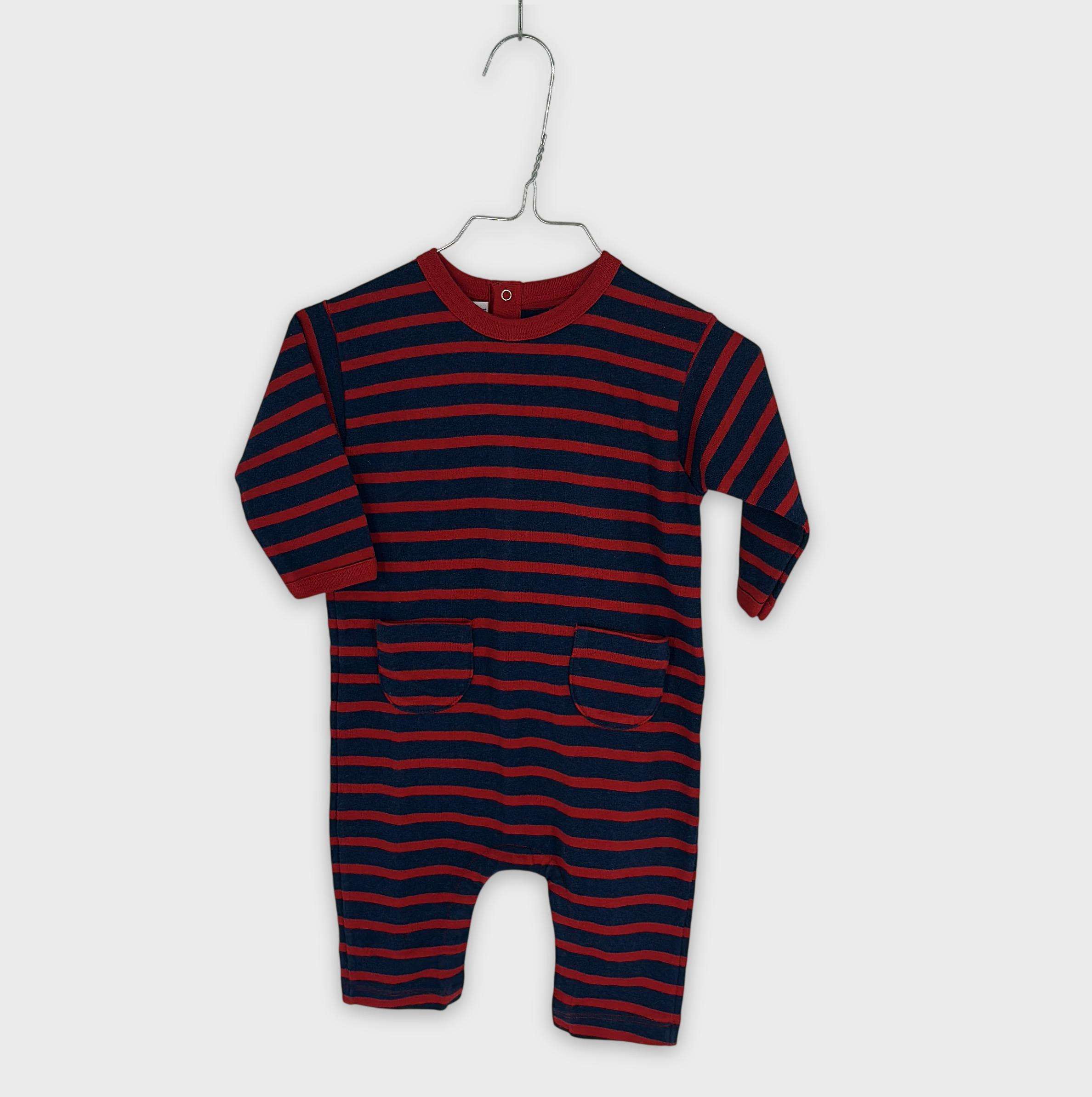 0-Combinaison Petit Bateau 12 mois