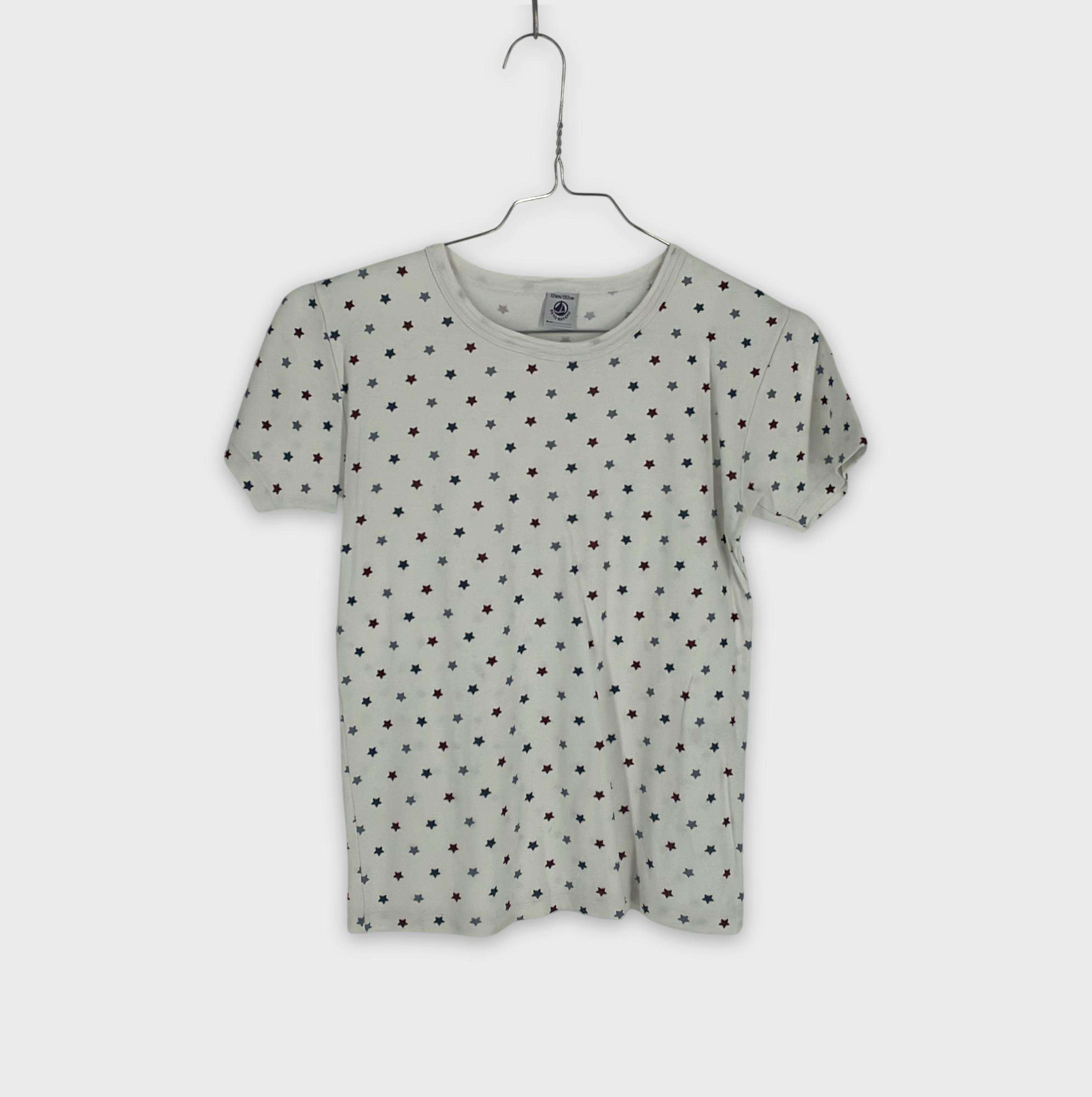 0-T-shirt manches courtes Petit Bateau 12 ans