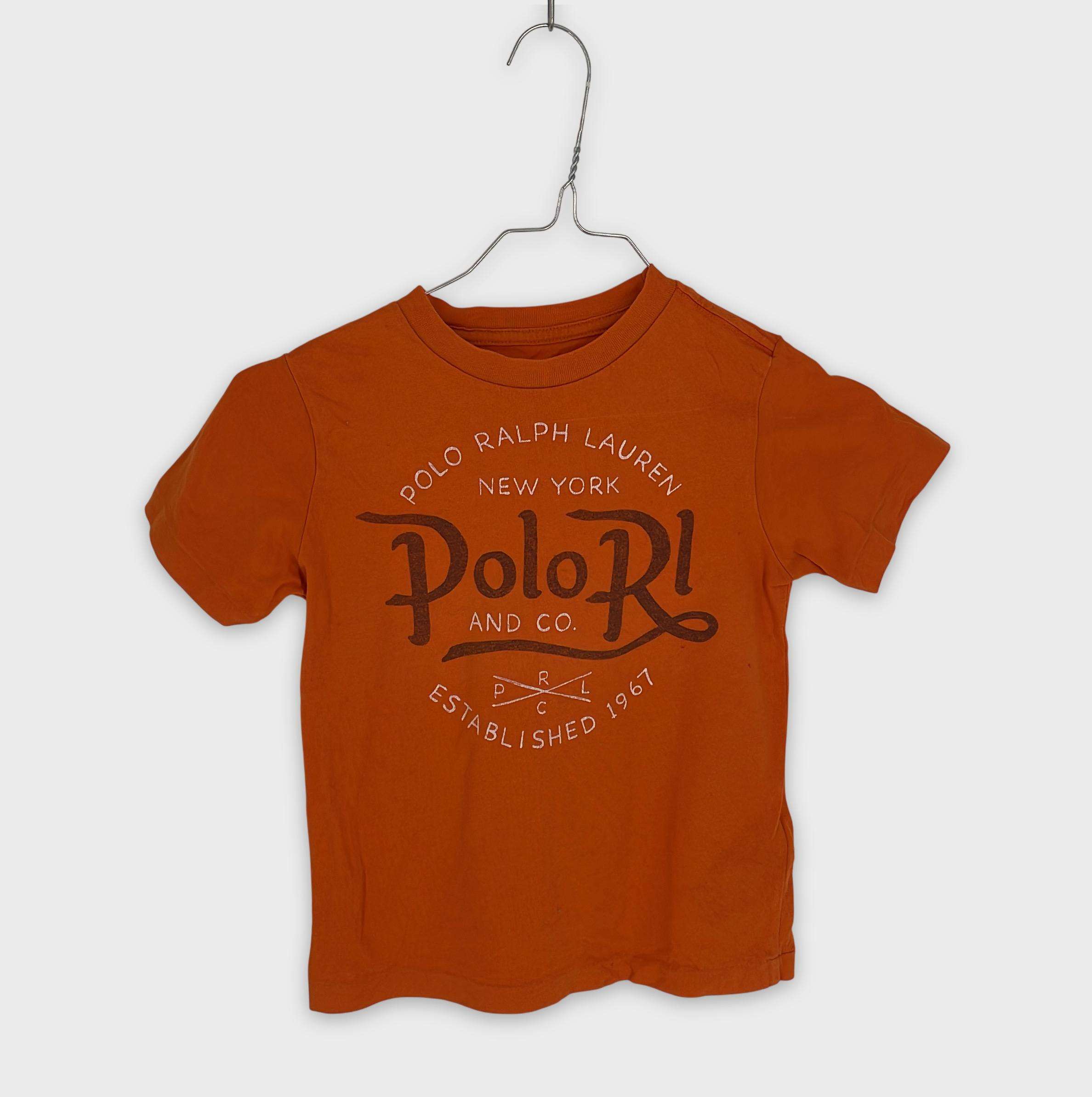 0-T-shirt manches courtes Ralph Lauren 4 ans