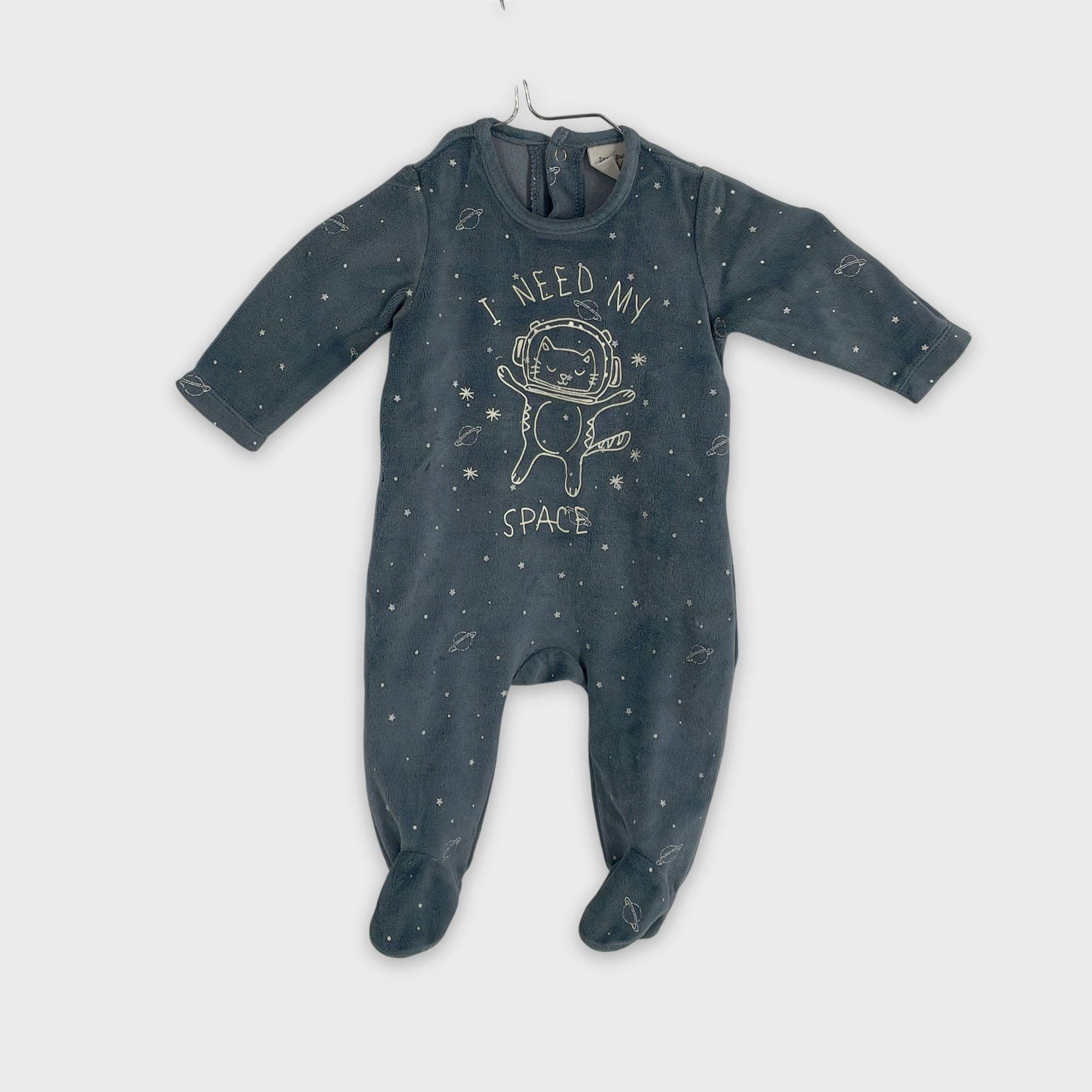 0-Pyjama long Zara Baby 1-3 Mois