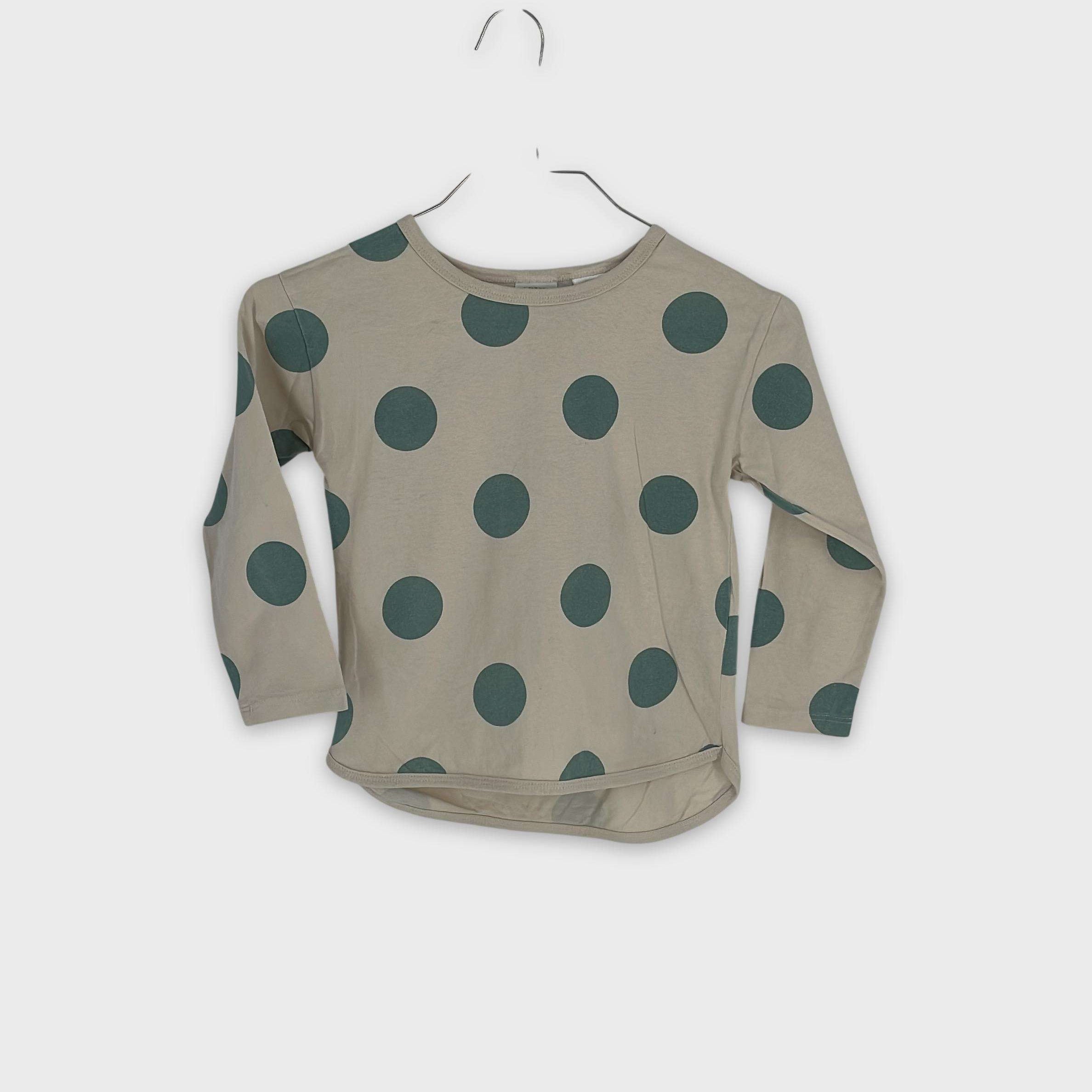 0-T-shirt manches longues Zara Kids 4-5 Ans