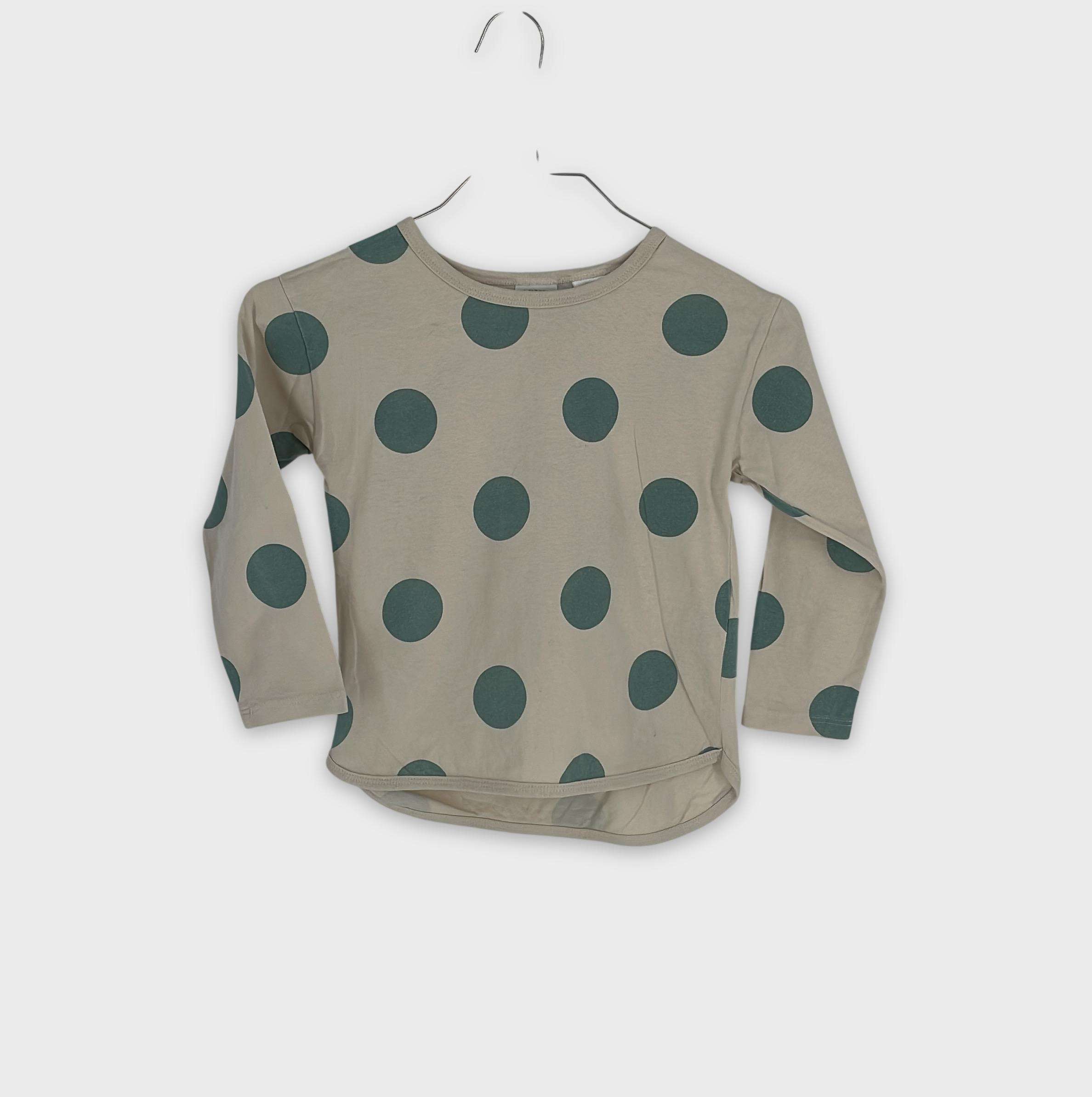 0-T-shirt manches longues Zara Kids 4-5 Ans