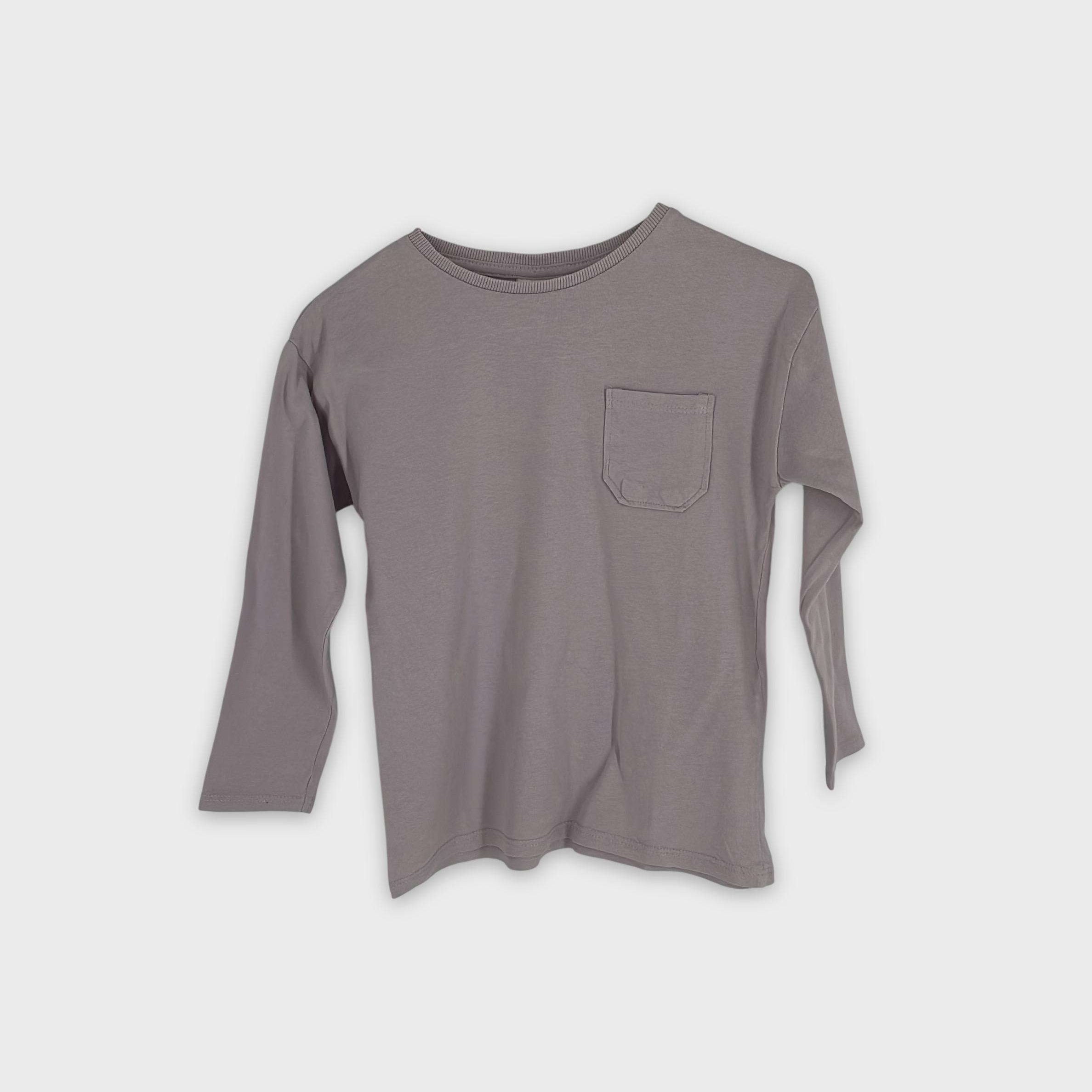 0-T-shirt manches longues Zara Kids 4-5 Ans