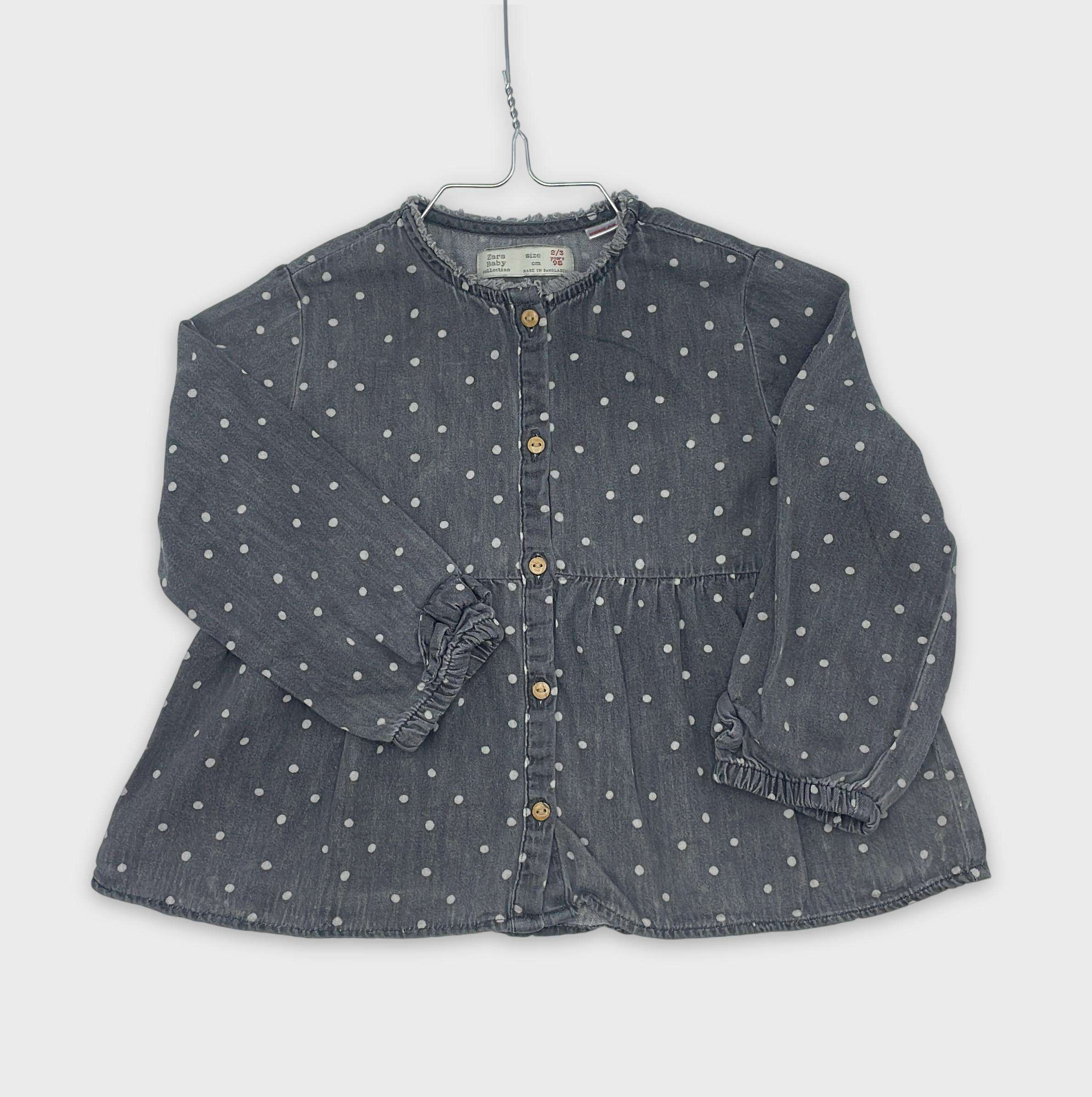 0-Chemise/blouse Zara Baby 24 Mois - 3 Ans