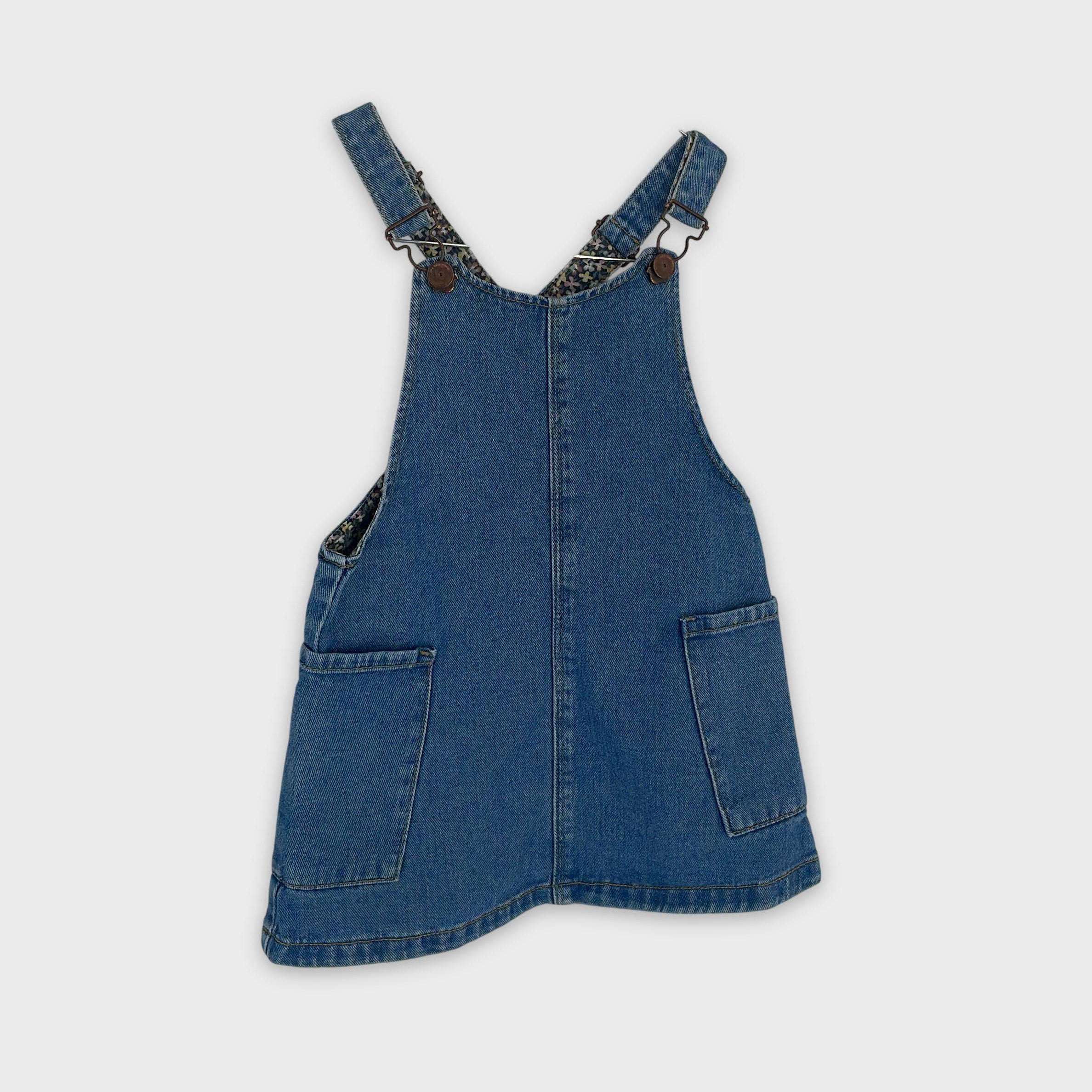 0-Salopette (courte) Zara Baby 3-4 Ans
