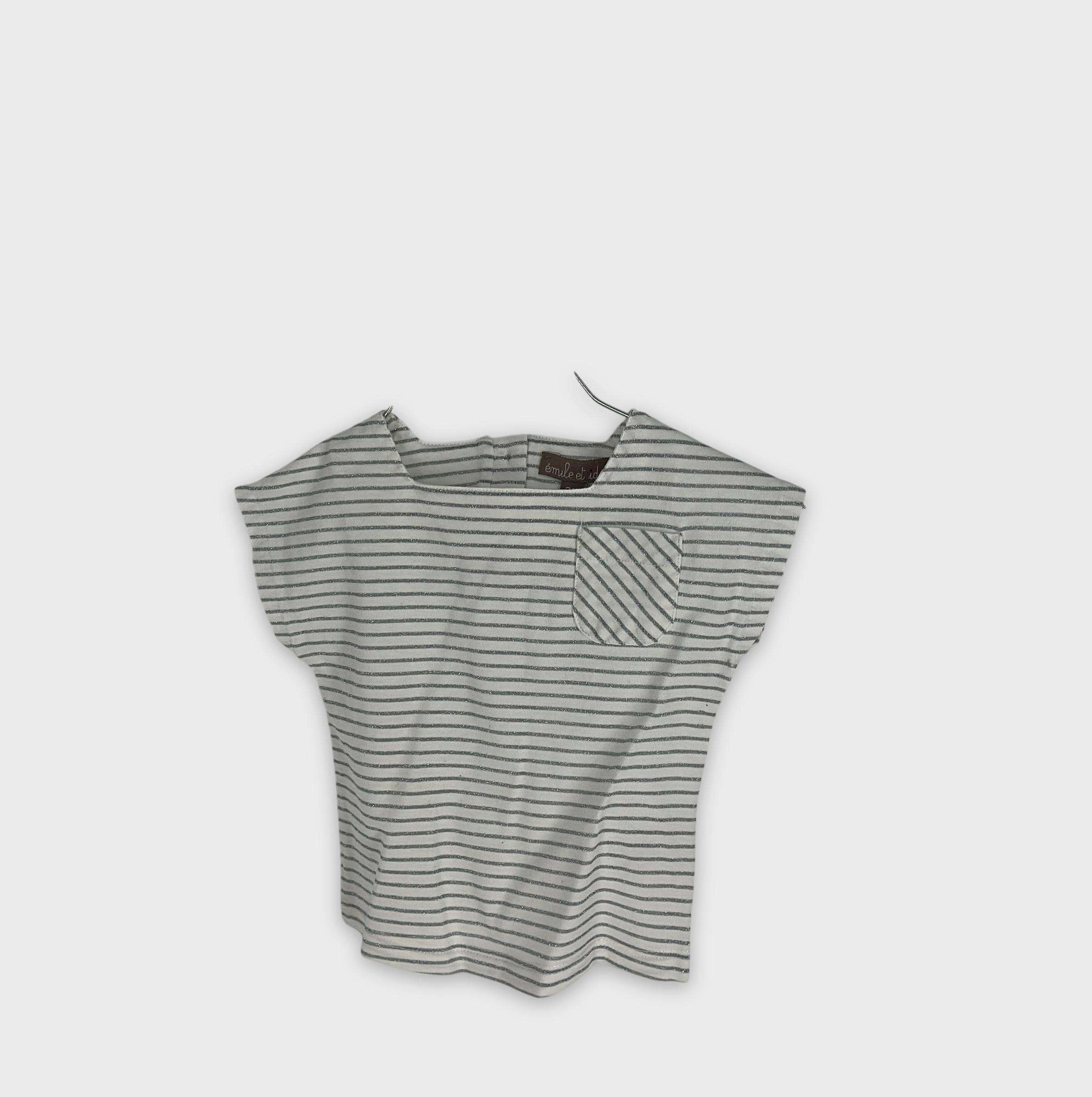 0-T-shirt manches courtes Emile & Ida 3 mois
