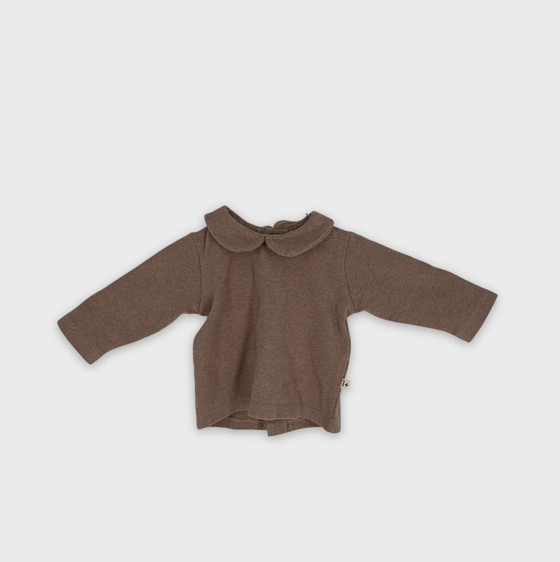 0-T-shirt manches longues 1+ In The Family 1 mois
