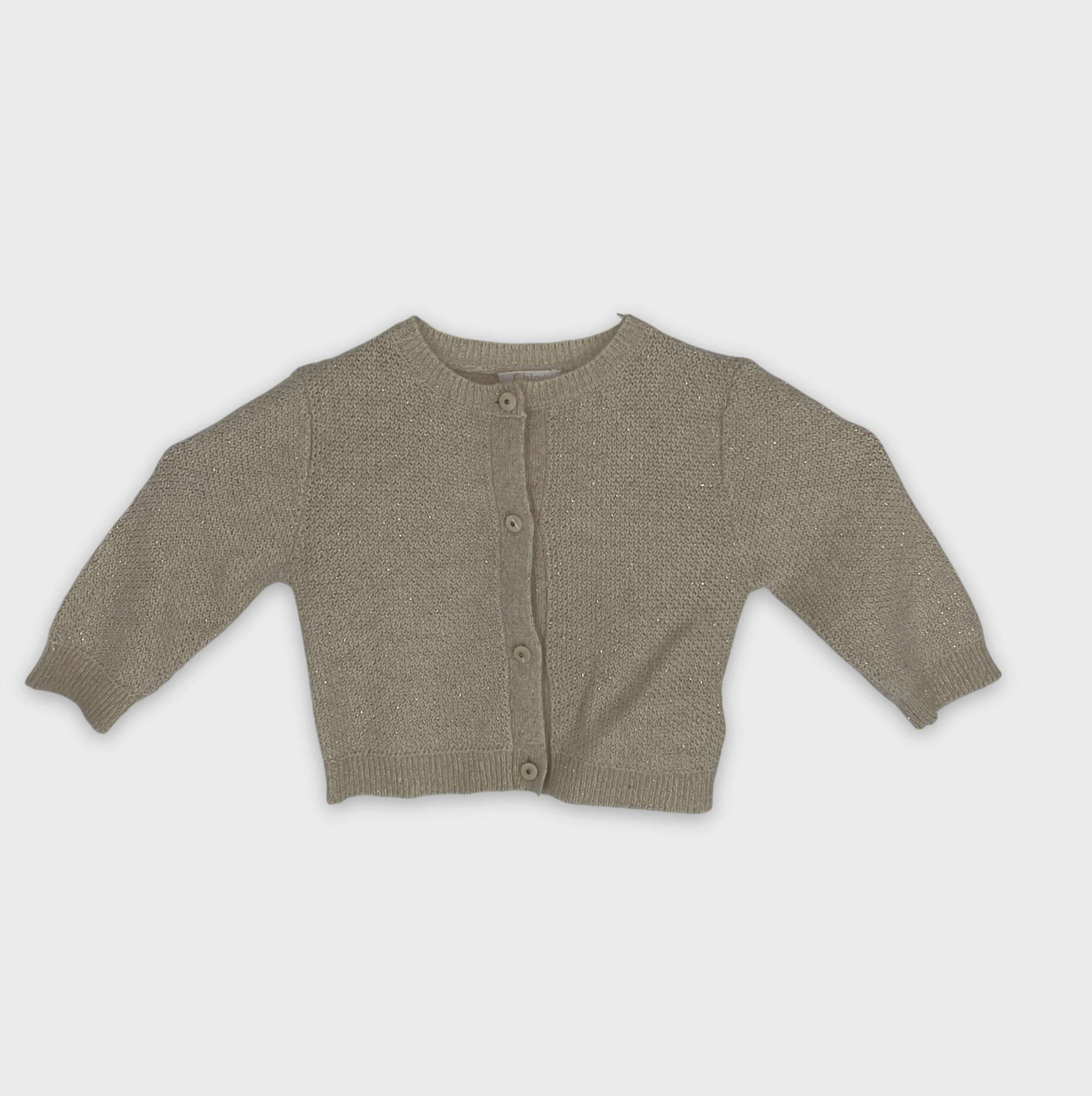 0-Gilet Chloé 12 mois