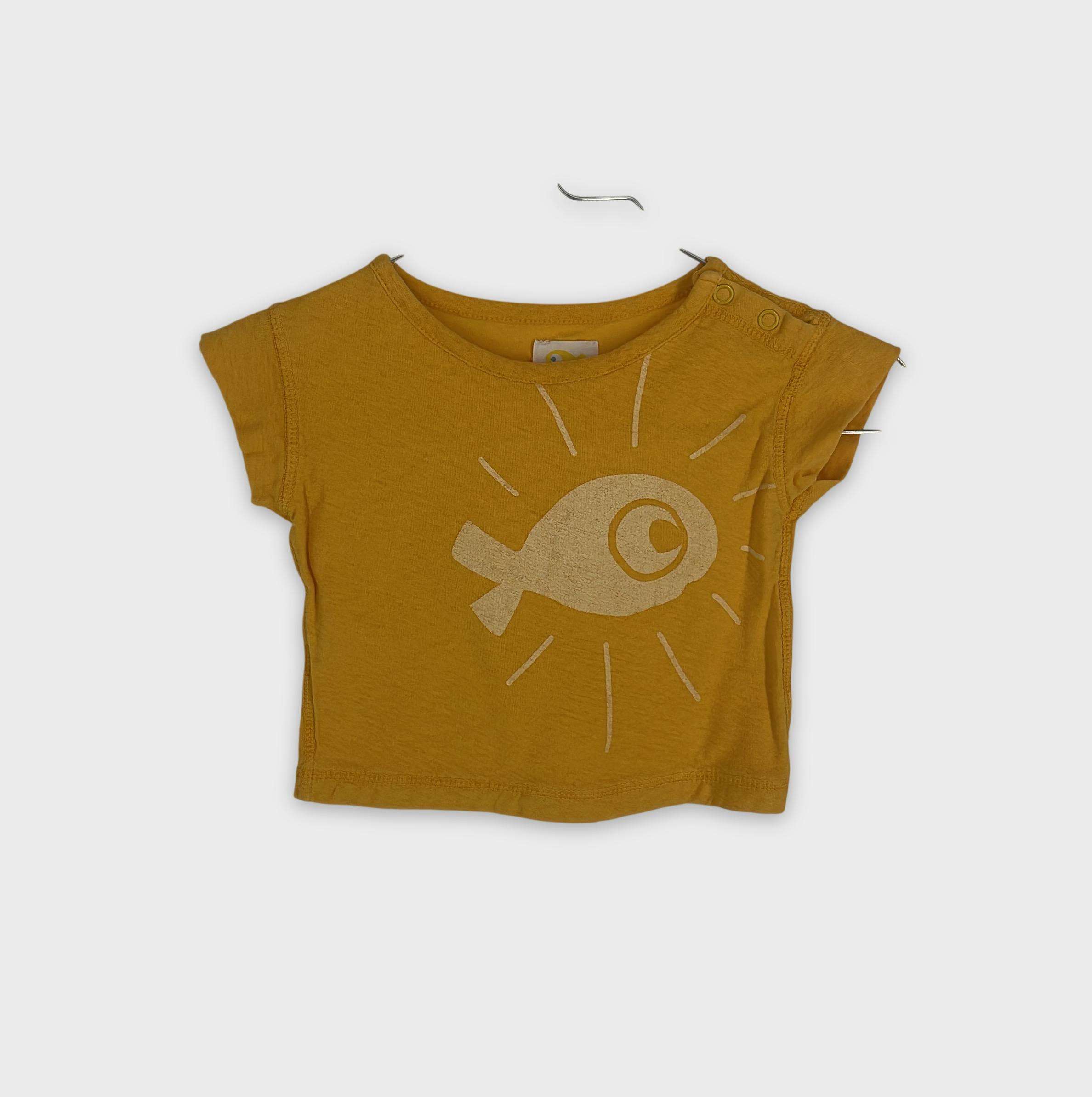 0-T-shirt manches courtes Bobo Choses 3-6 Mois