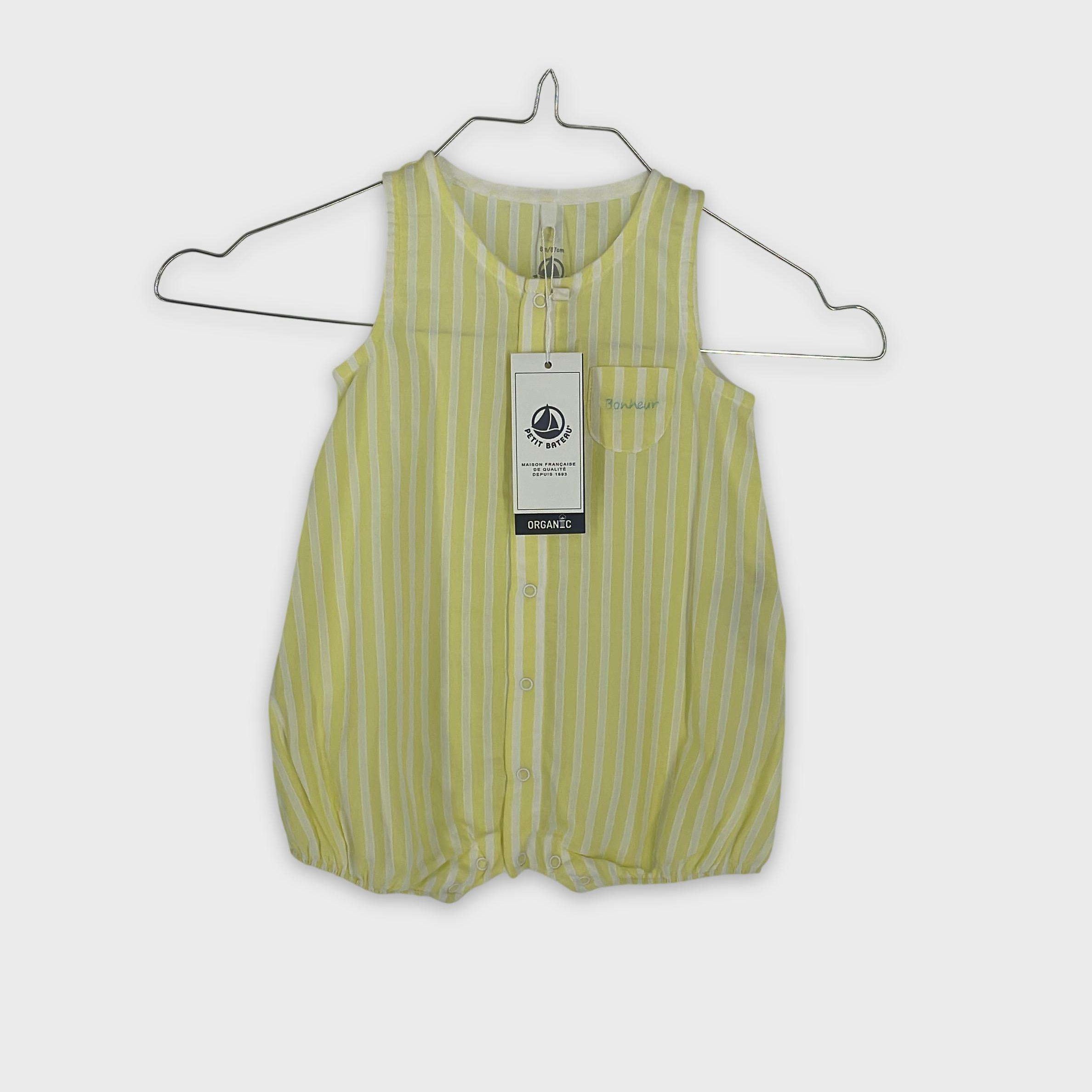 0-Barboteuse Petit Bateau 6 mois