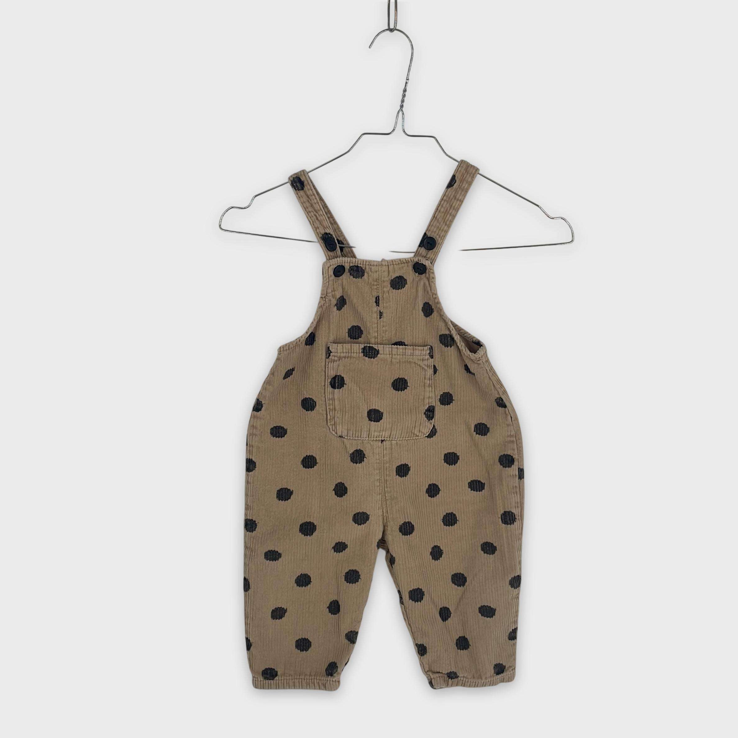 0-Salopette (longue) Zara Baby 9-12 Mois