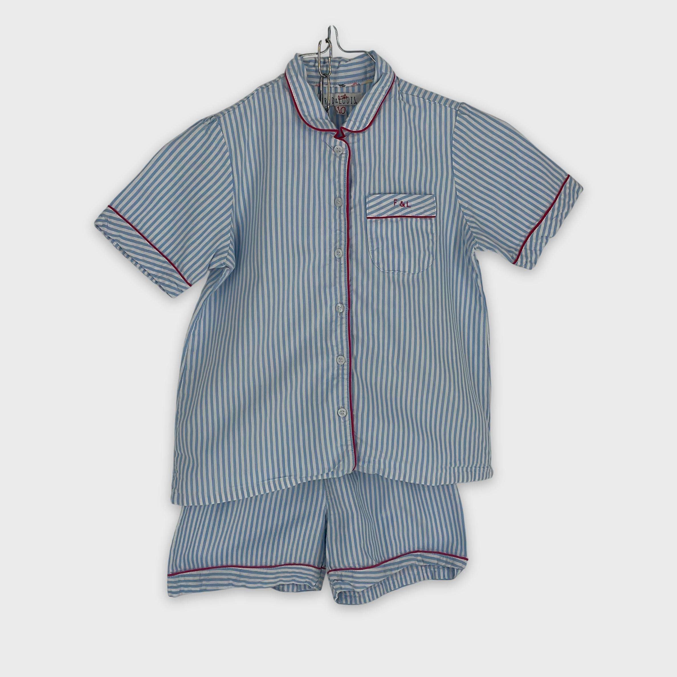 0-Pyjama court Fred & Louis 10 ans