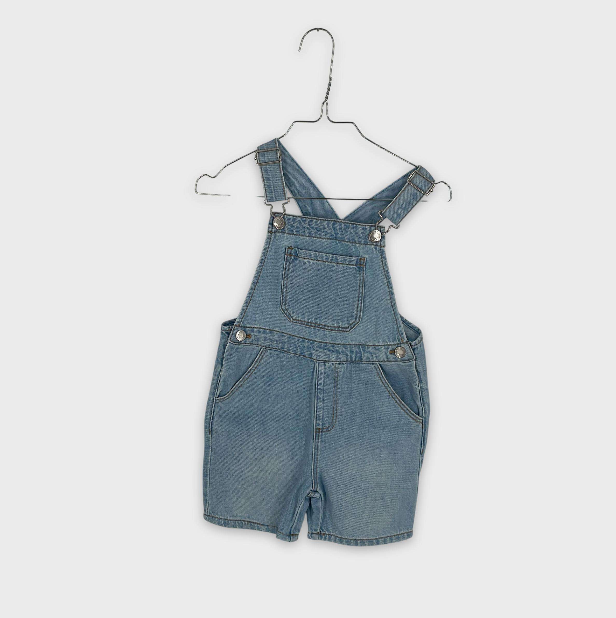 0-Salopette (courte) Zara Baby 18-24 Mois