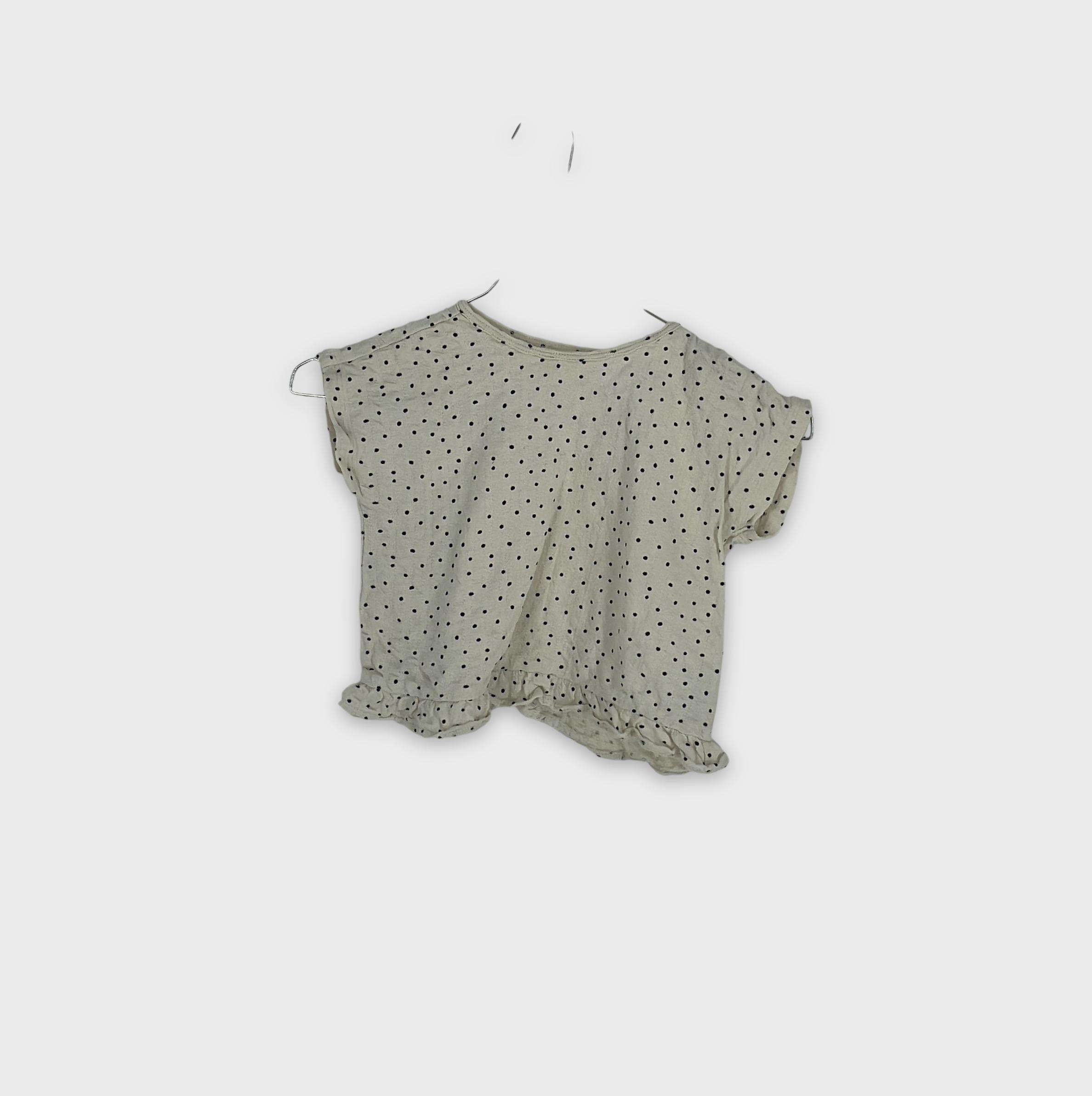 0-T-shirt manches courtes H&M 24 mois
