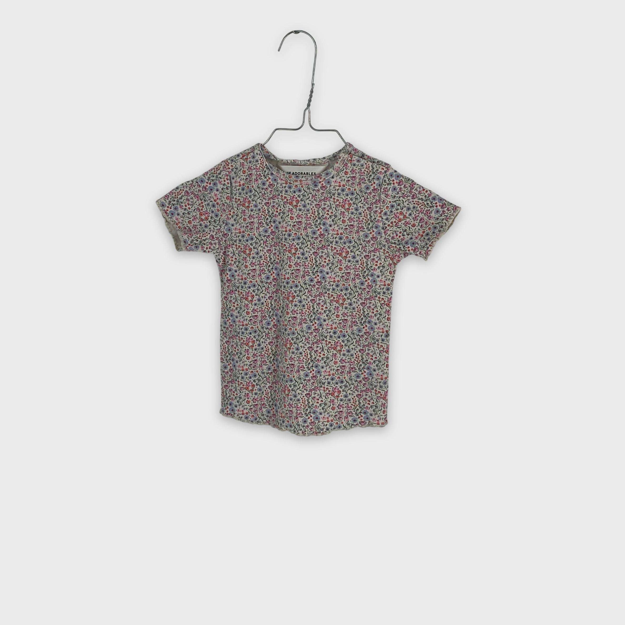 0-T-shirt manches courtes H&M 24 mois