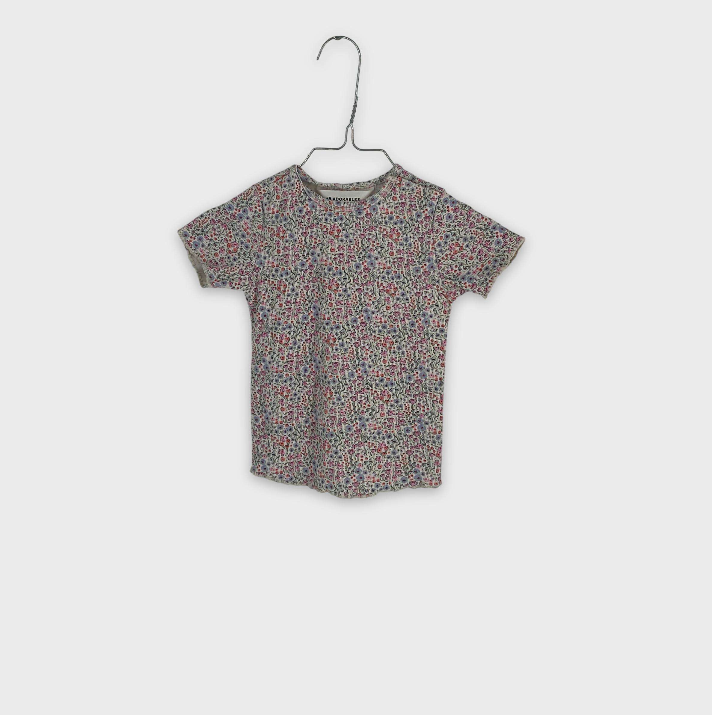 0-T-shirt manches courtes H&M 24 mois