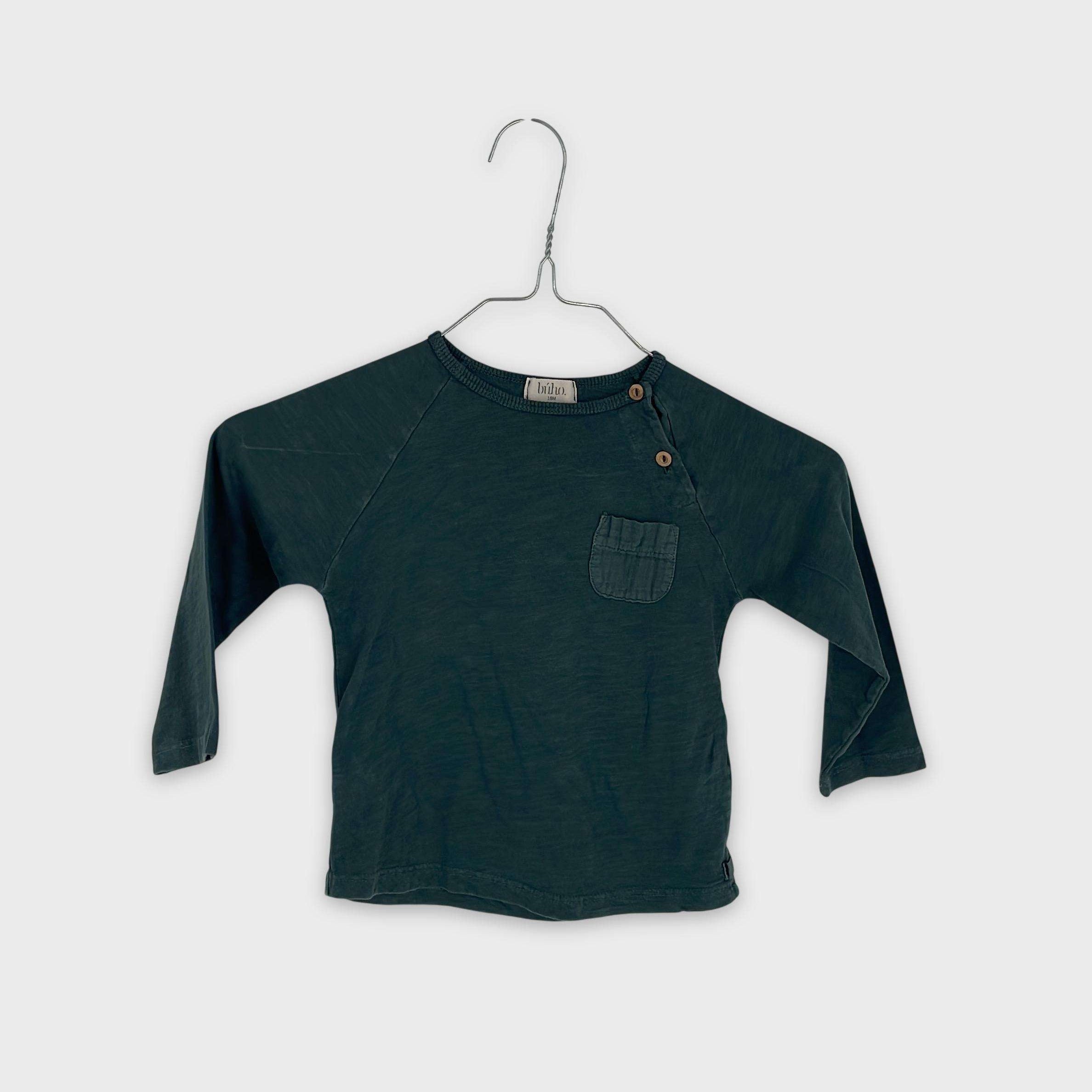 0-T-shirt manches longues Búho 18 mois