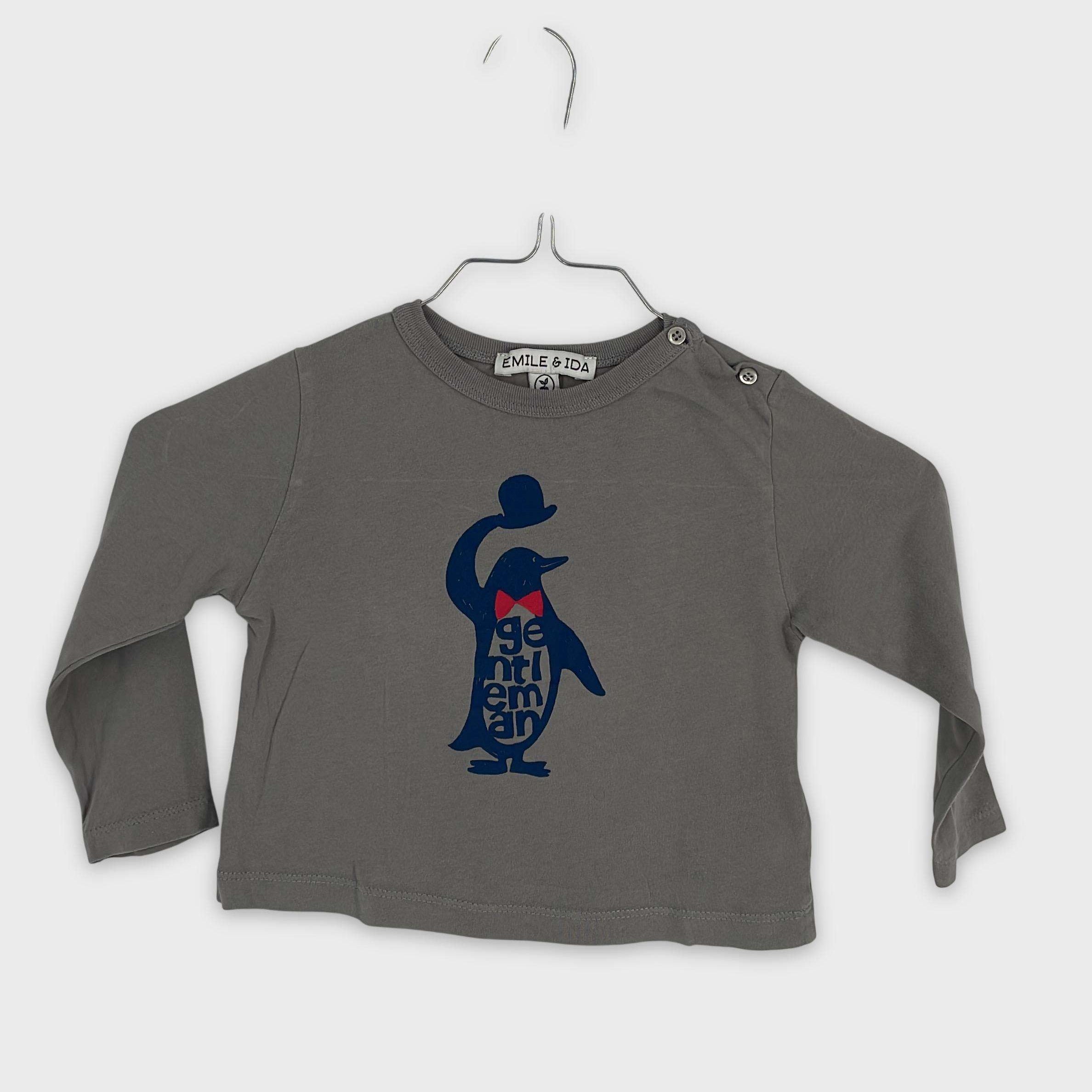0-T-shirt manches longues Emile & Ida 18 mois