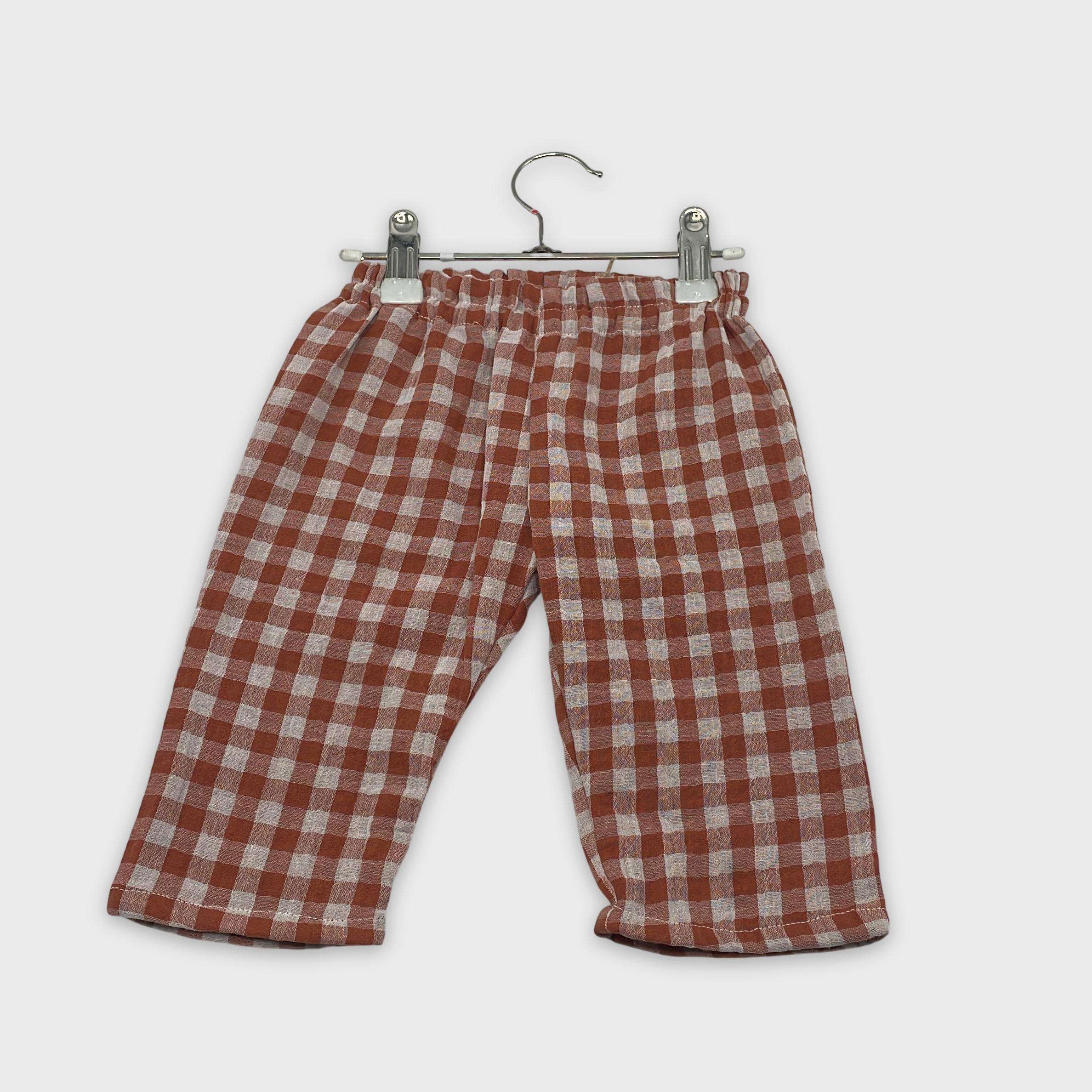 0-Pantalon Marque Inconnue 9-12 Mois
