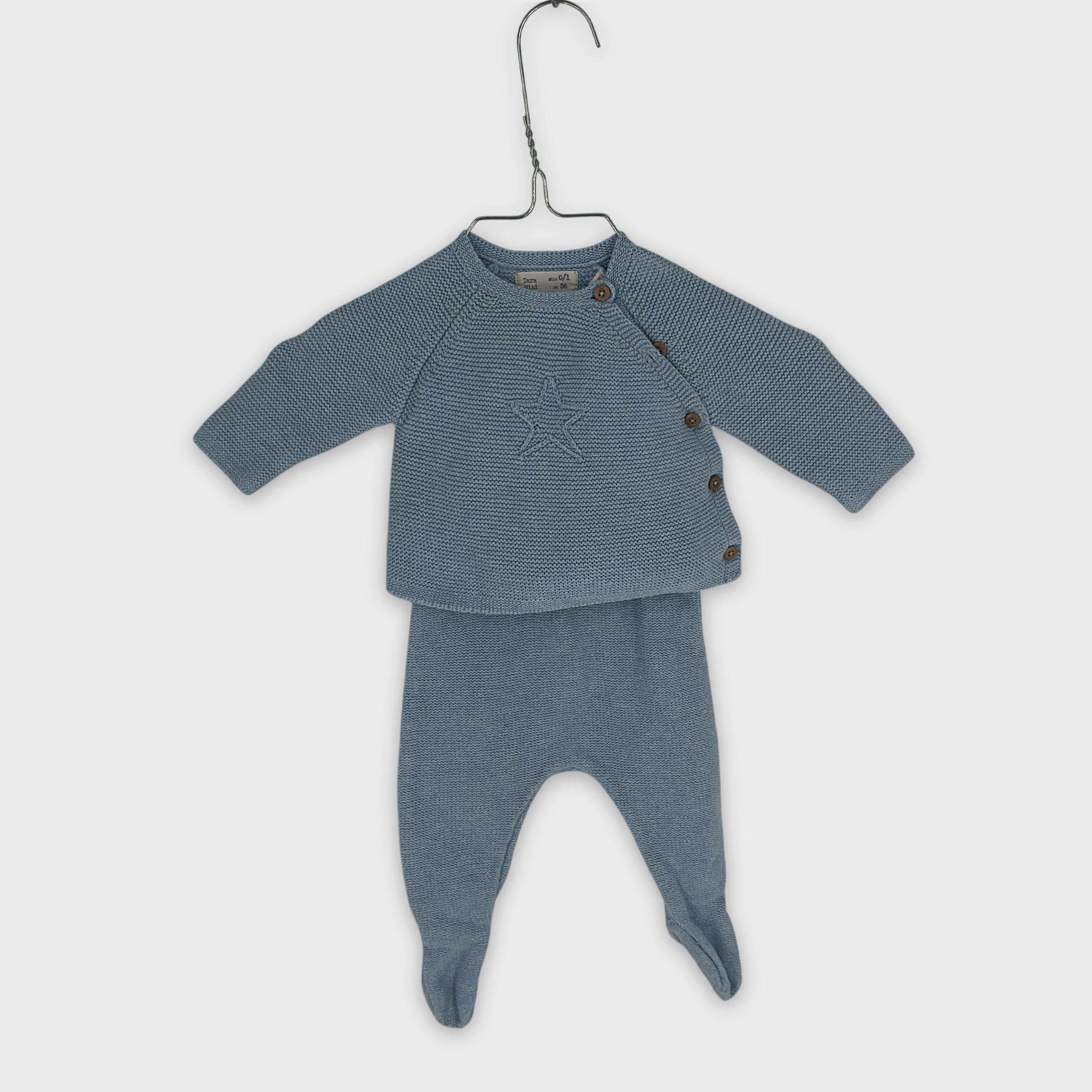 0-Ensemble Zara Baby 1 mois