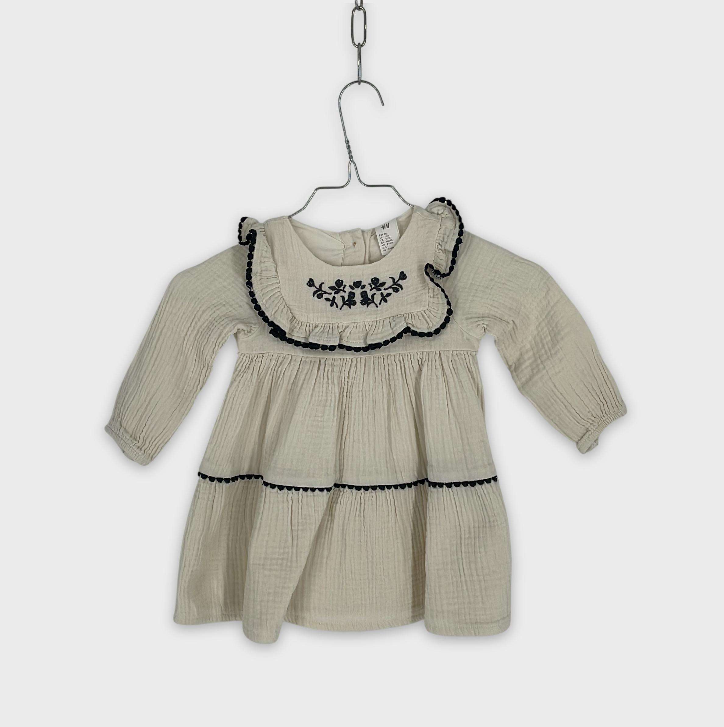 0-Robe H&M 9-12 Mois