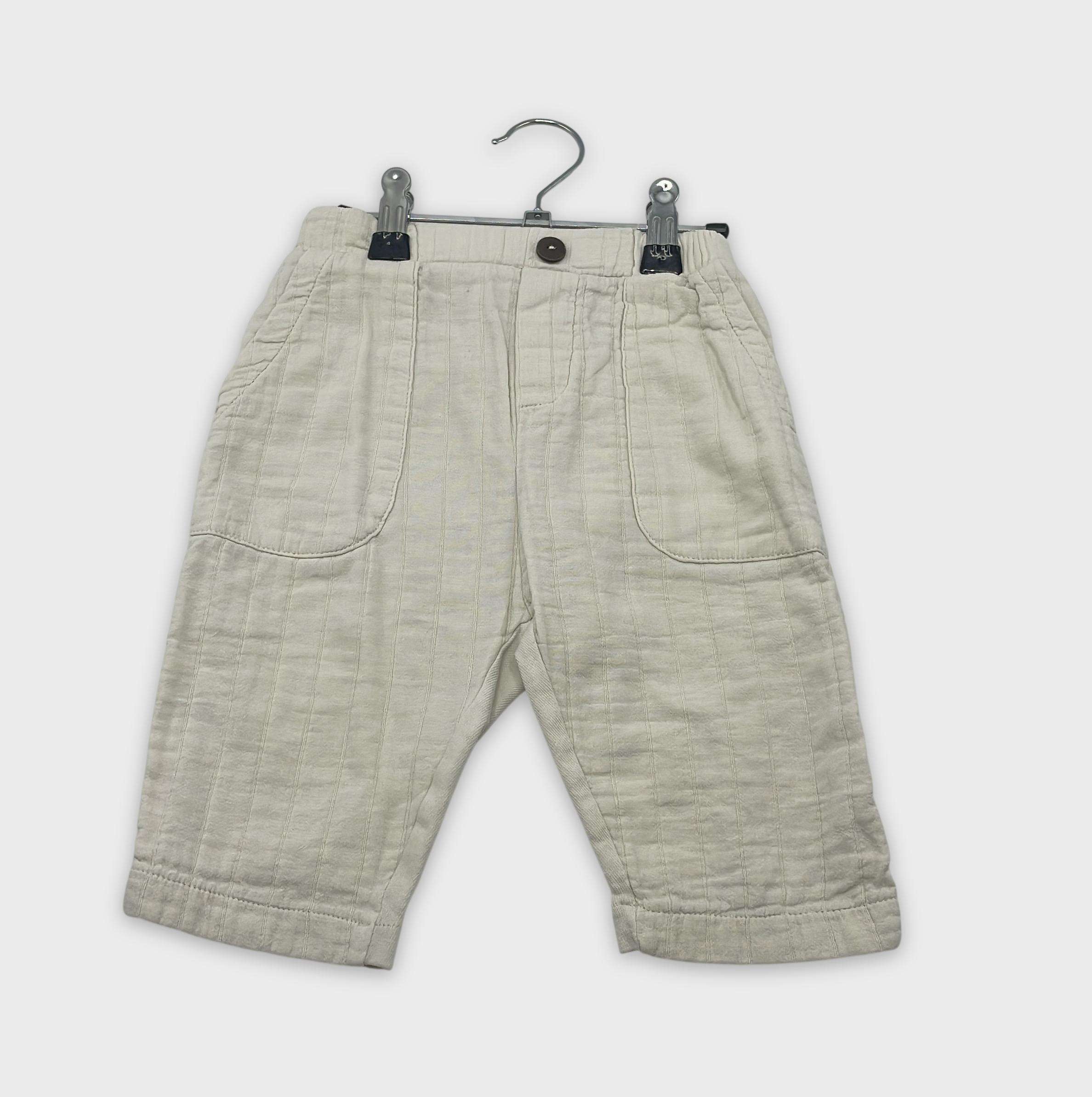 0-Pantalon Zara Baby 9-12 Mois