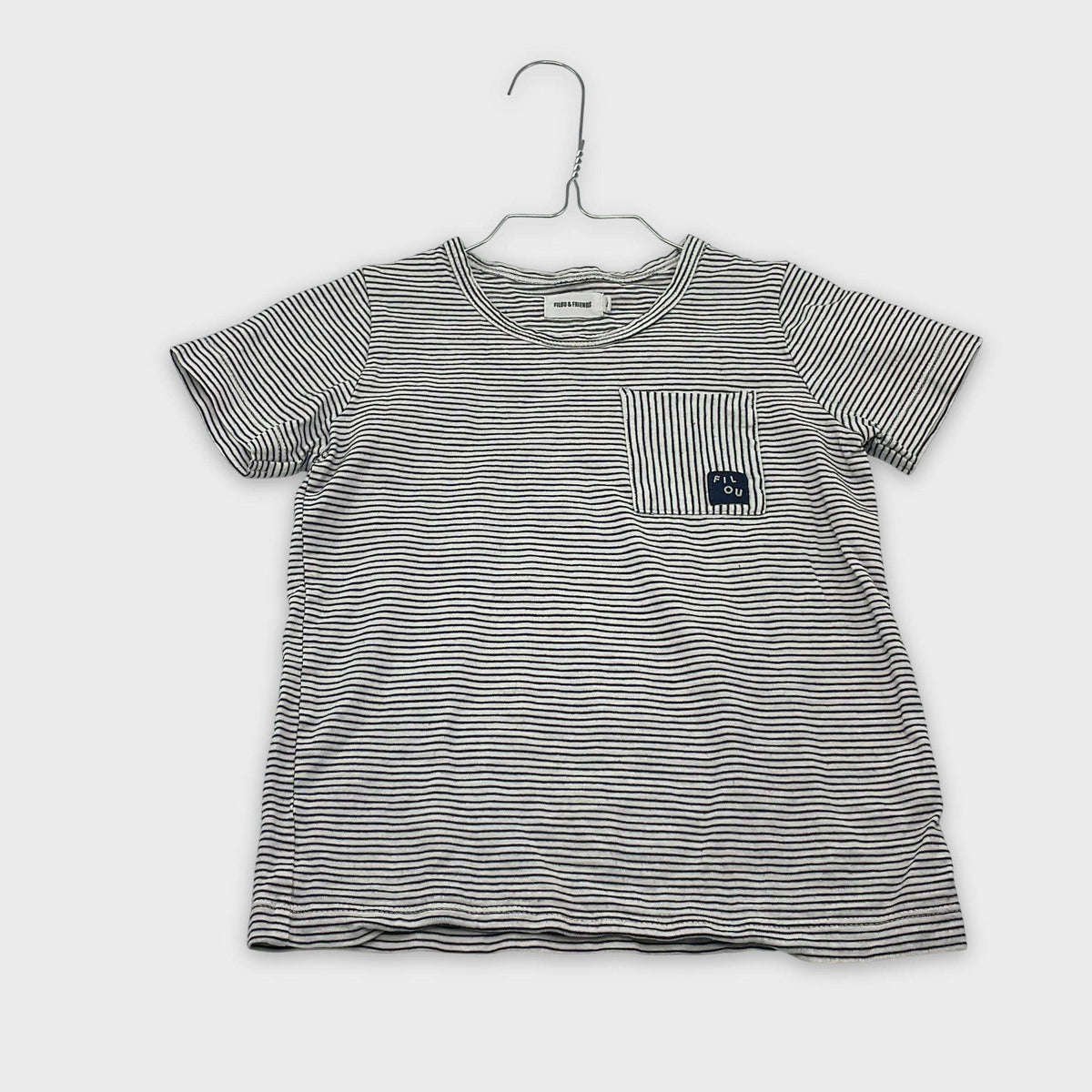 0-T-shirt manches courtes Filou & friends 4 ans