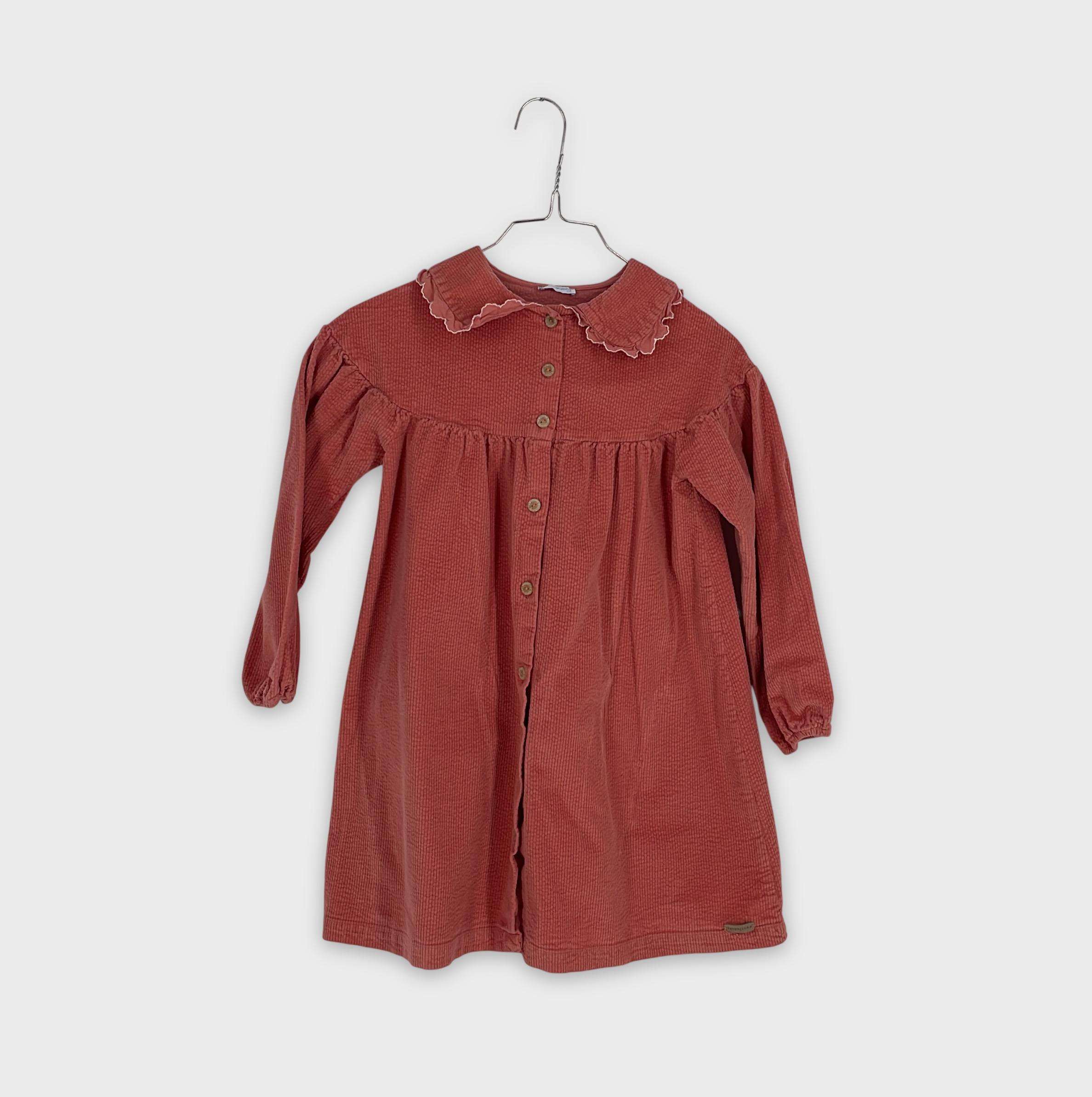 0-Robe laranjinha 6 ans