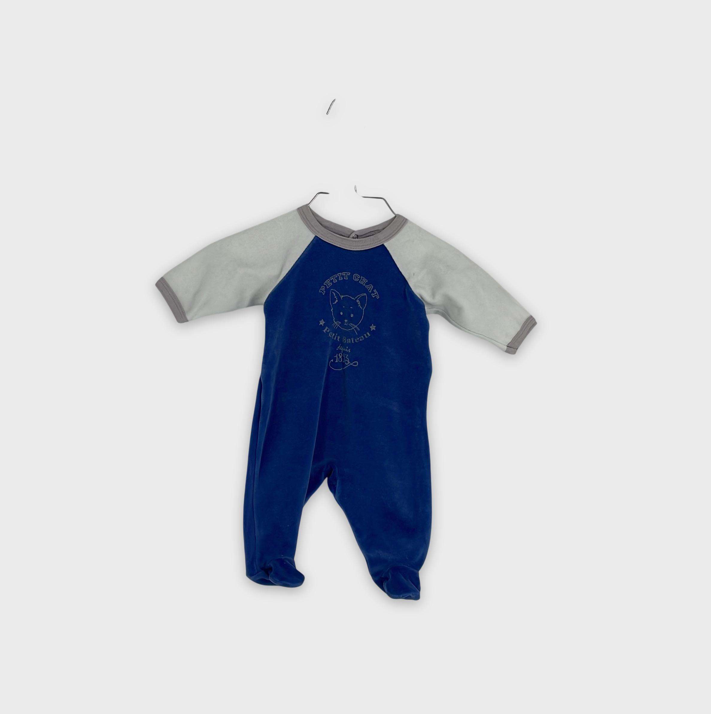 0-Pyjama long Petit Bateau 1 mois